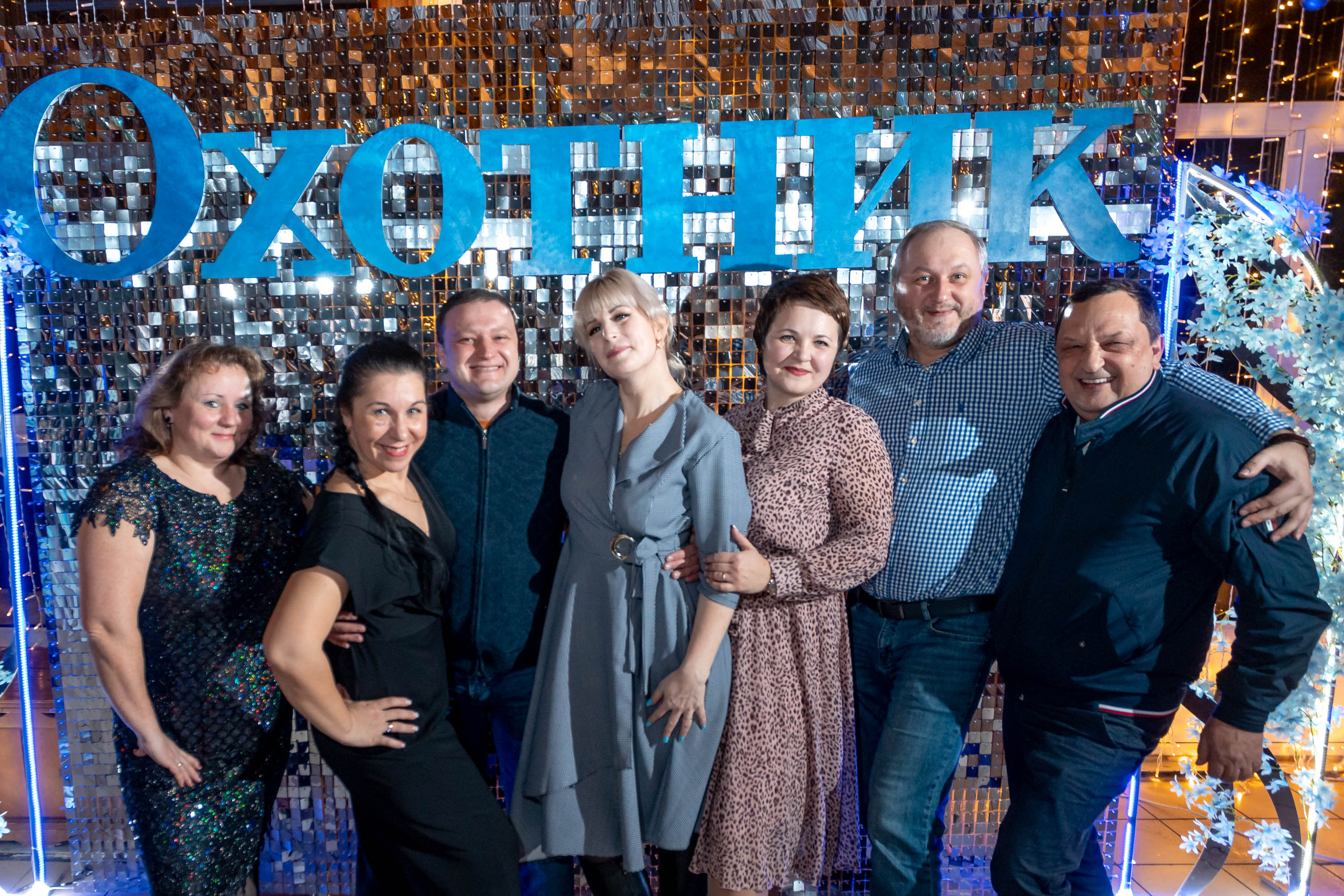 Съемка Новогоднего корпоратива в ресторане Охотник 23.12.2022 г. Свадебный и семейный фотограф в Москве и МО Елена Агапова