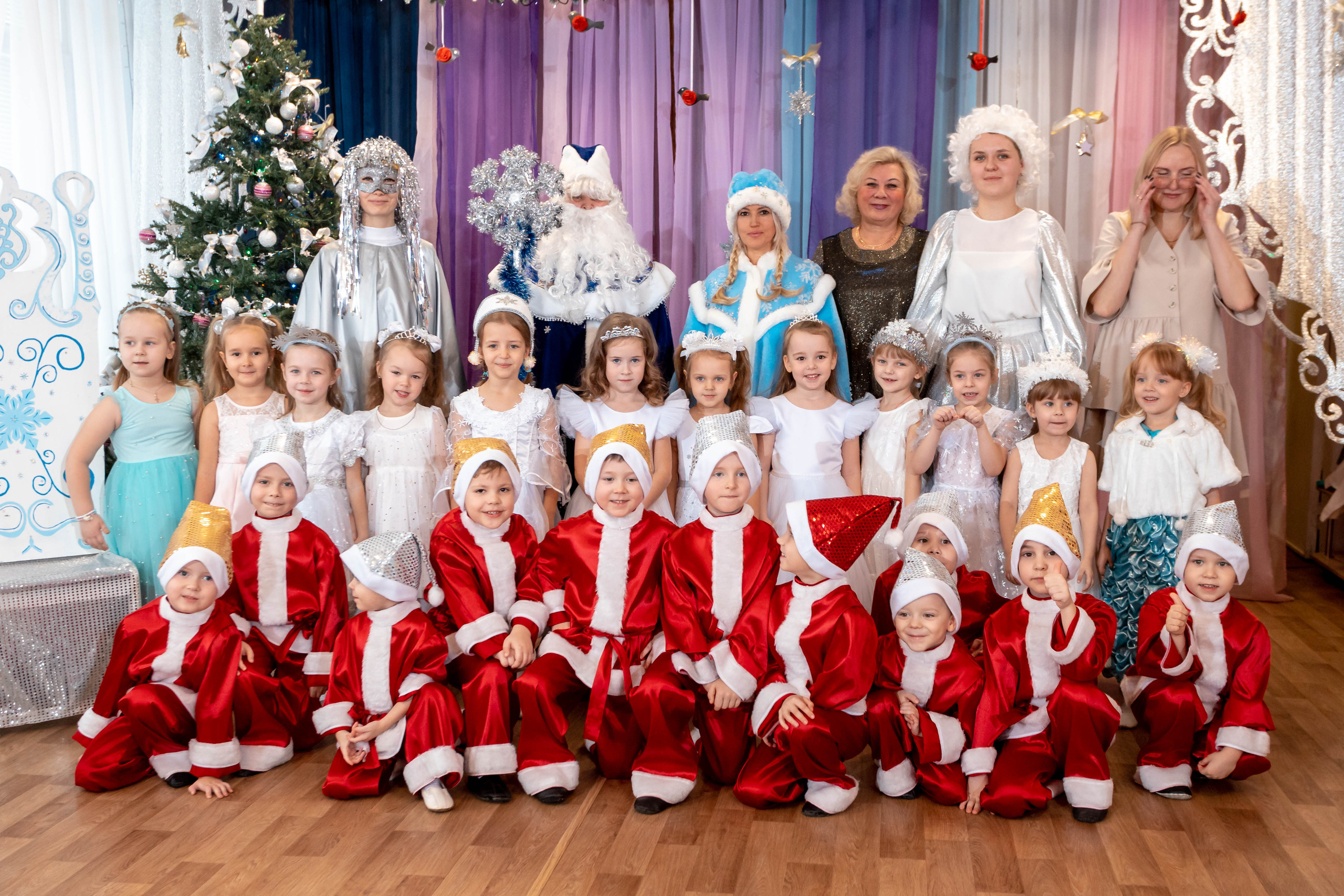 Новогодний утренник в Детском саду № 25 (Орехово-Зуево). Свадебный и семейный фотограф в Москве и МО Елена Агапова