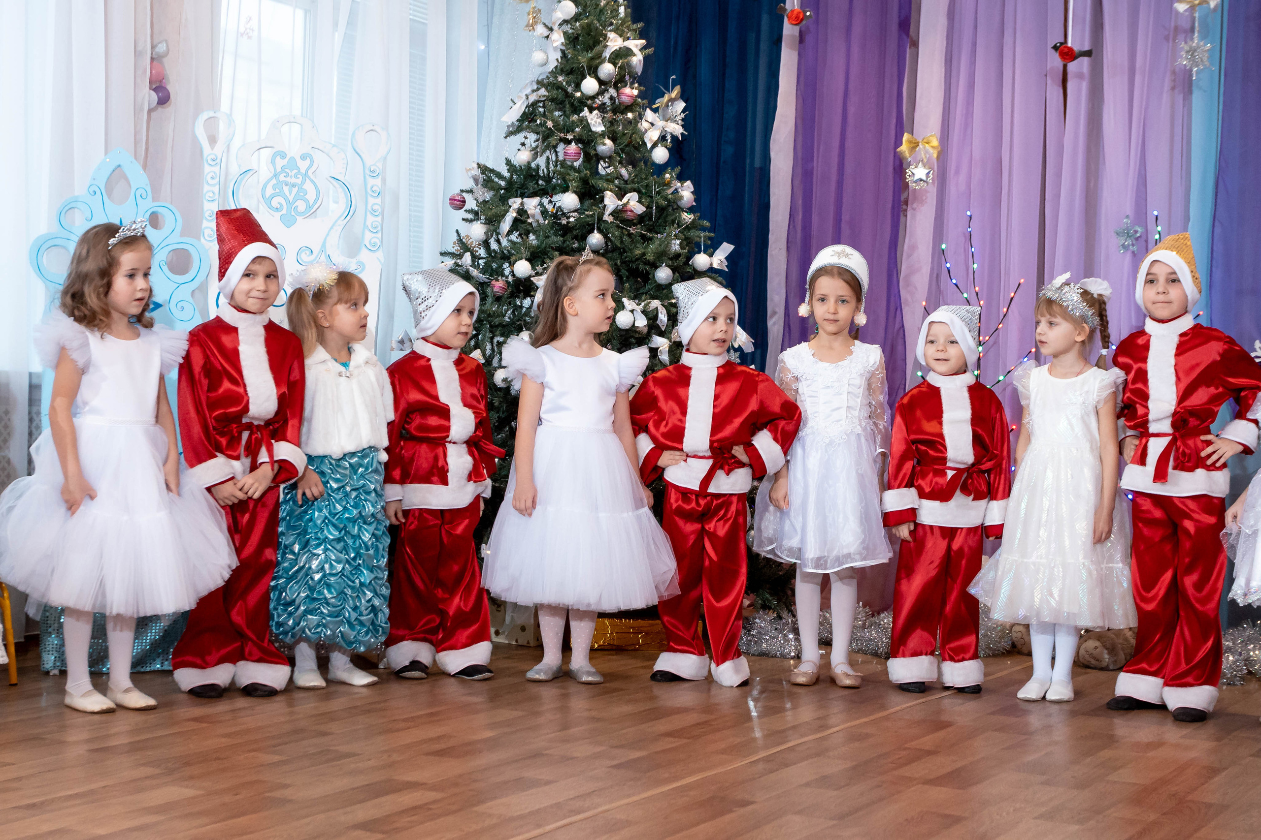 Новогодний утренник в Детском саду № 25 (Орехово-Зуево). Свадебный и семейный фотограф в Москве и МО Елена Агапова