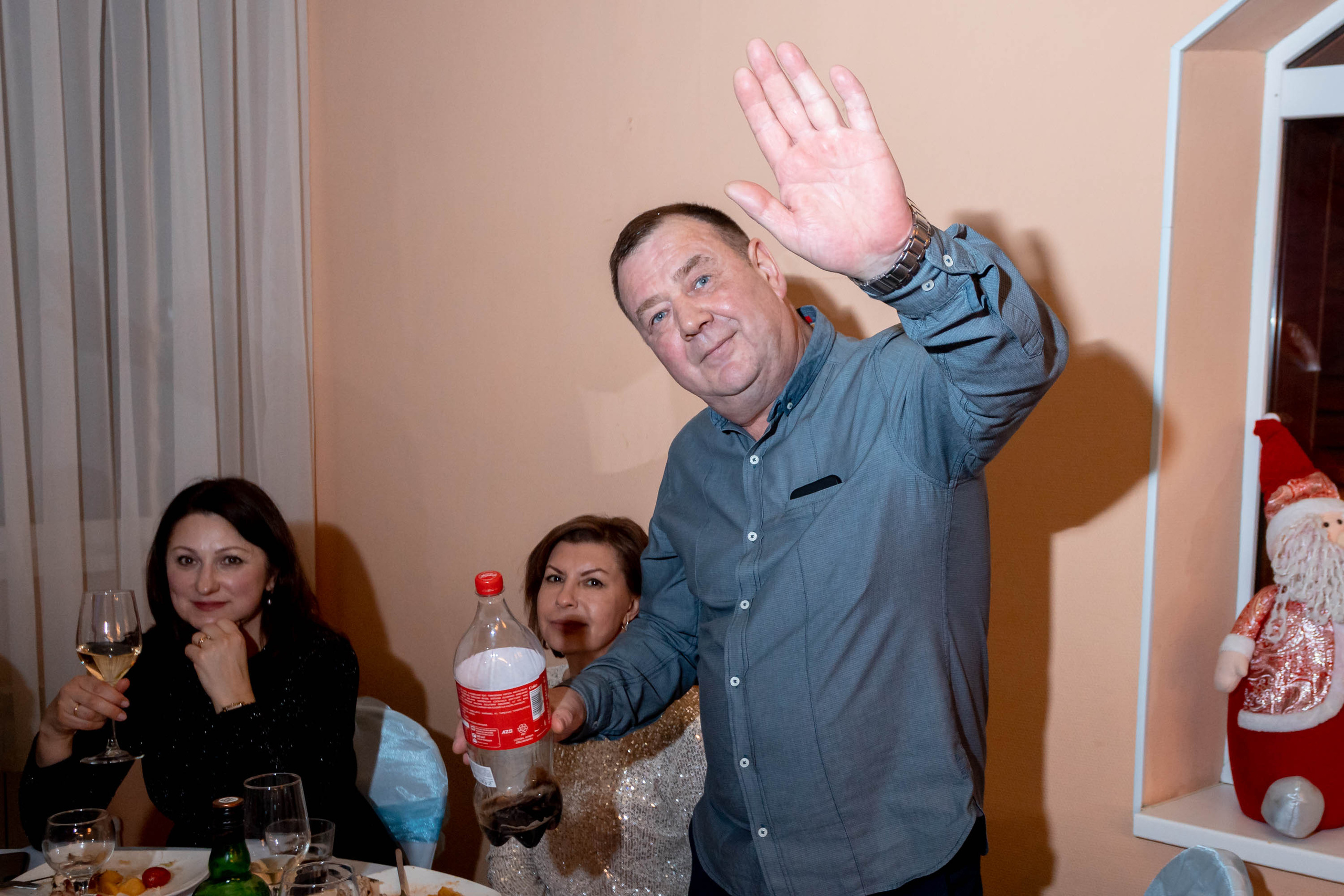 Съемка Новогоднего корпоратива в ресторане Охотник 23.12.2022 г. Свадебный и семейный фотограф в Москве и МО Елена Агапова