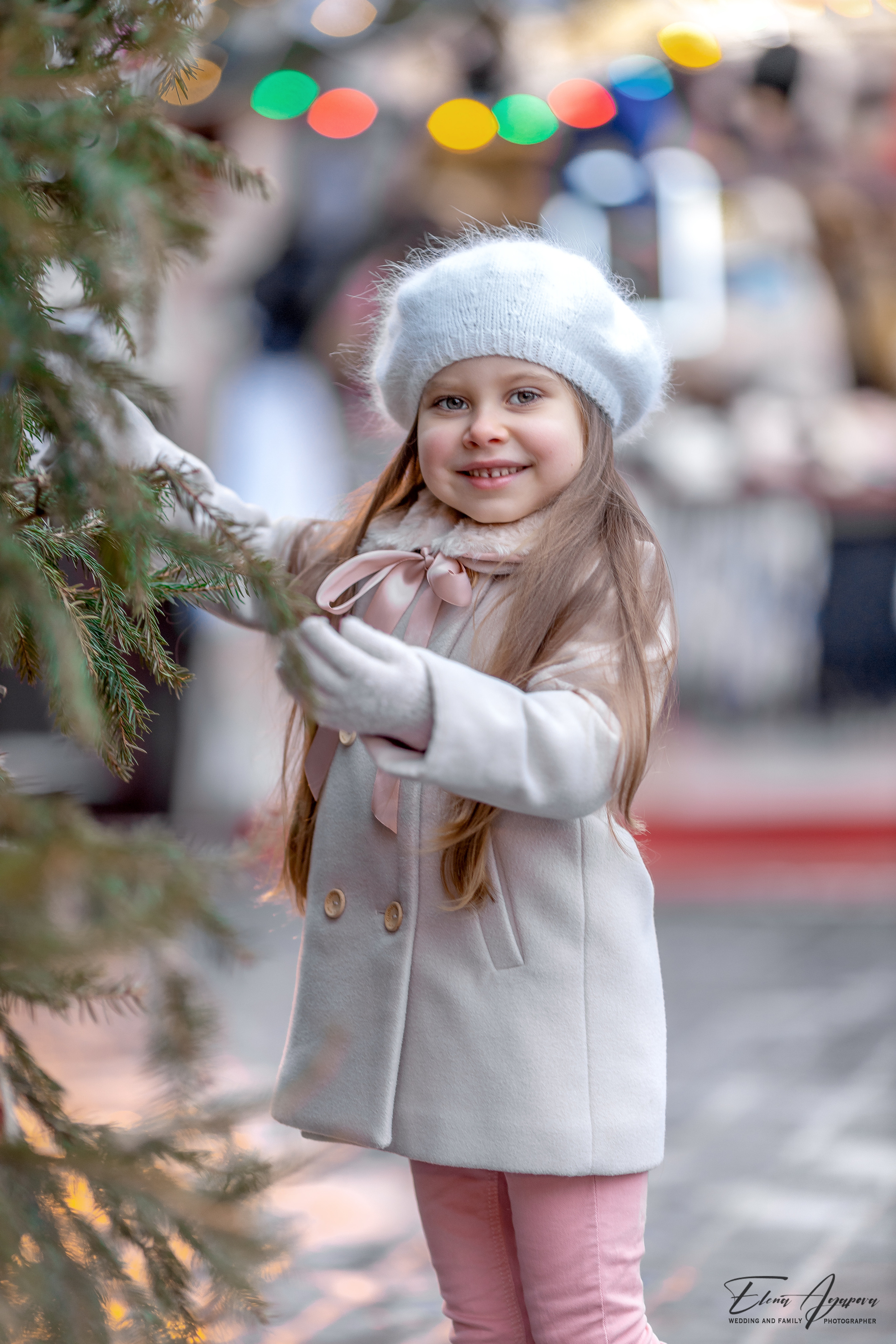 Новогодние и рождественские фотосессии на улице и в студии. Свадебный и семейный фотограф в Москве и МО Елена Агапова