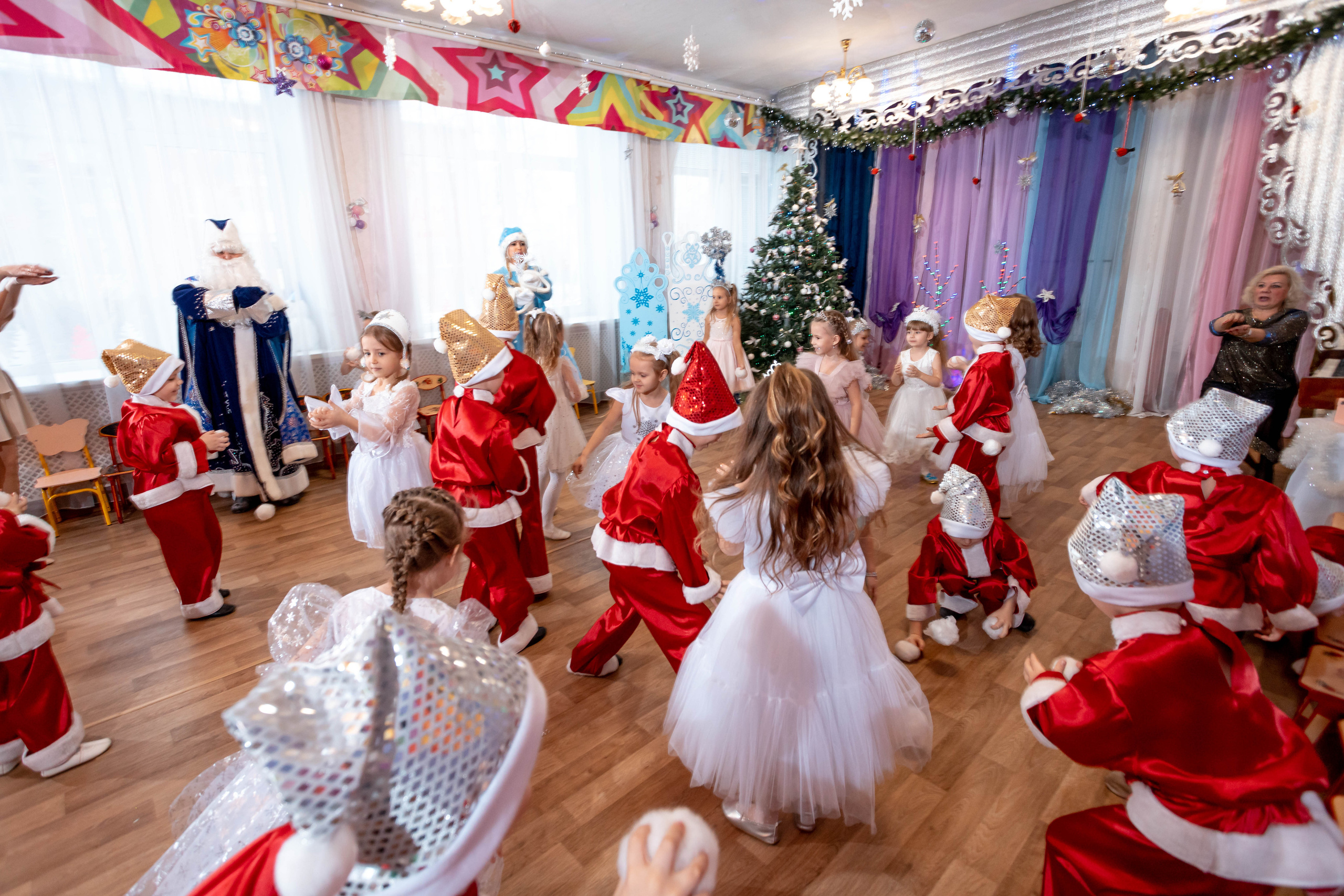 Новогодний утренник в Детском саду № 25 (Орехово-Зуево). Свадебный и семейный фотограф в Москве и МО Елена Агапова