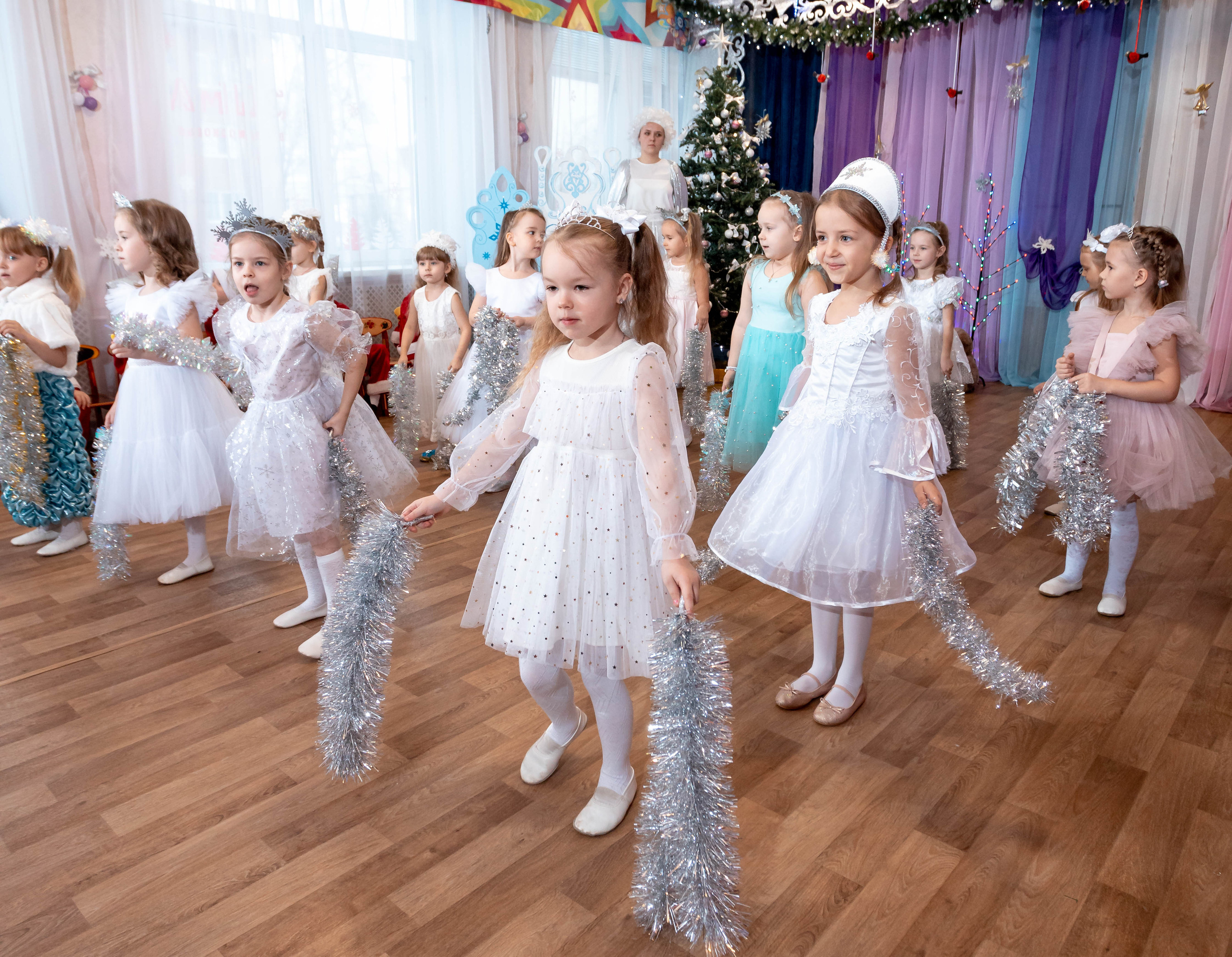 Новогодний утренник в Детском саду № 25 (Орехово-Зуево). Свадебный и семейный фотограф в Москве и МО Елена Агапова