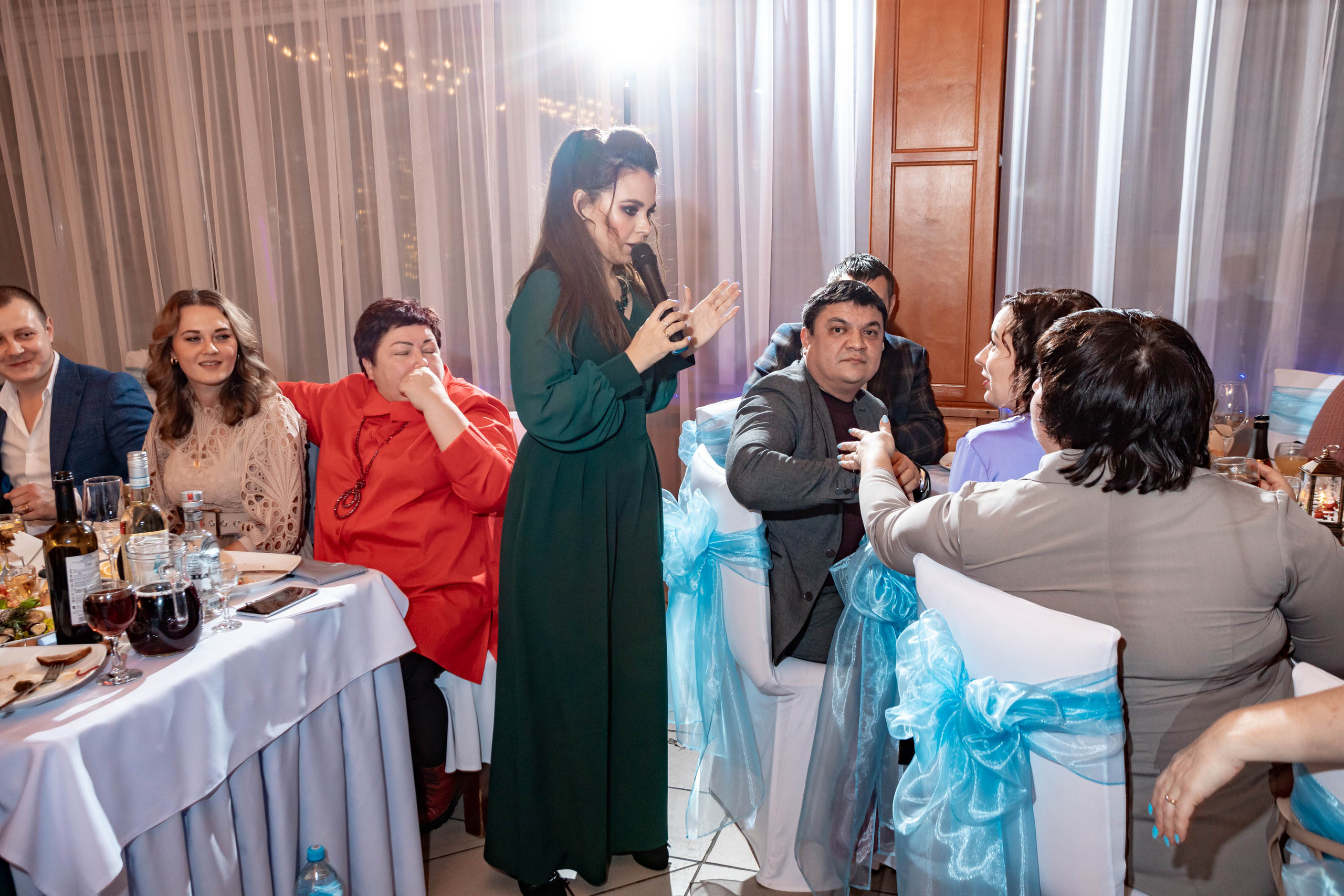 Съемка Новогоднего корпоратива в ресторане Охотник 23.12.2022 г. Свадебный и семейный фотограф в Москве и МО Елена Агапова