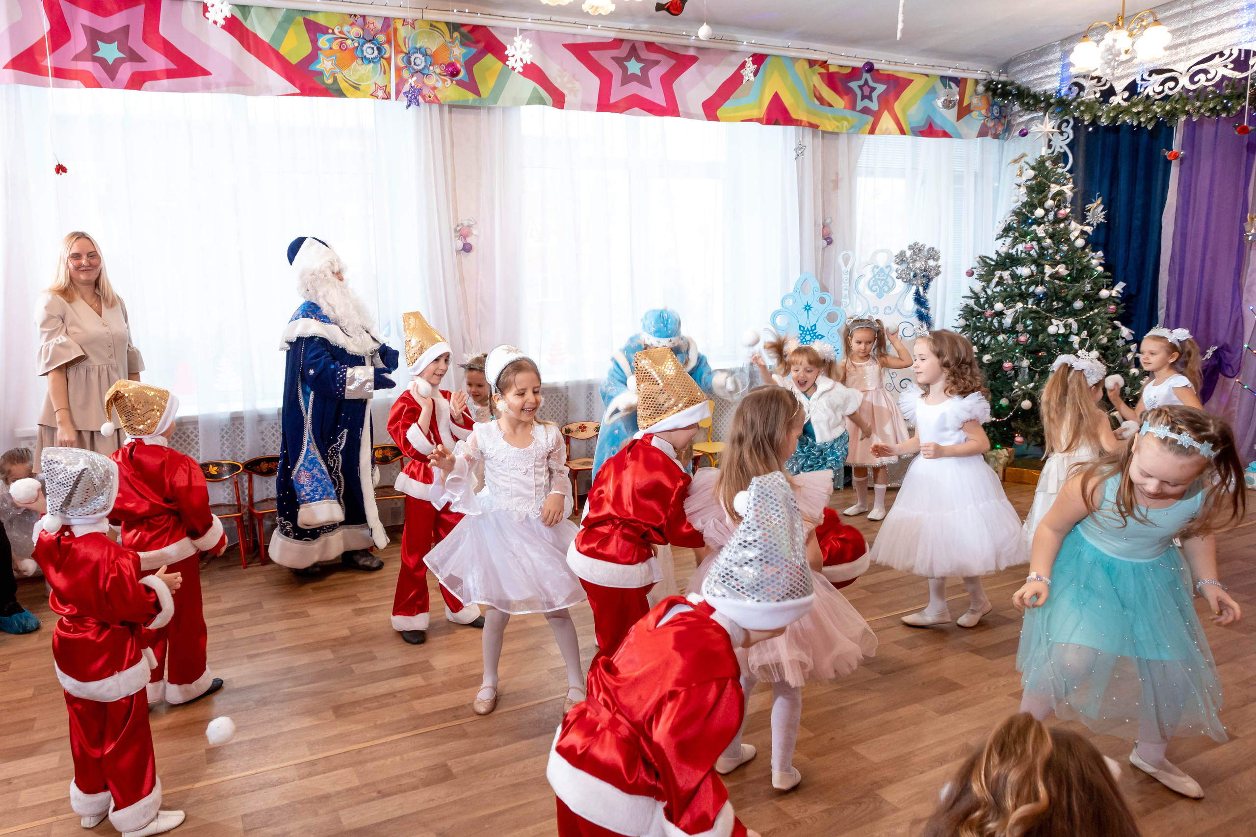 Новогодний утренник в Детском саду № 25 (Орехово-Зуево). Свадебный и семейный фотограф в Москве и МО Елена Агапова