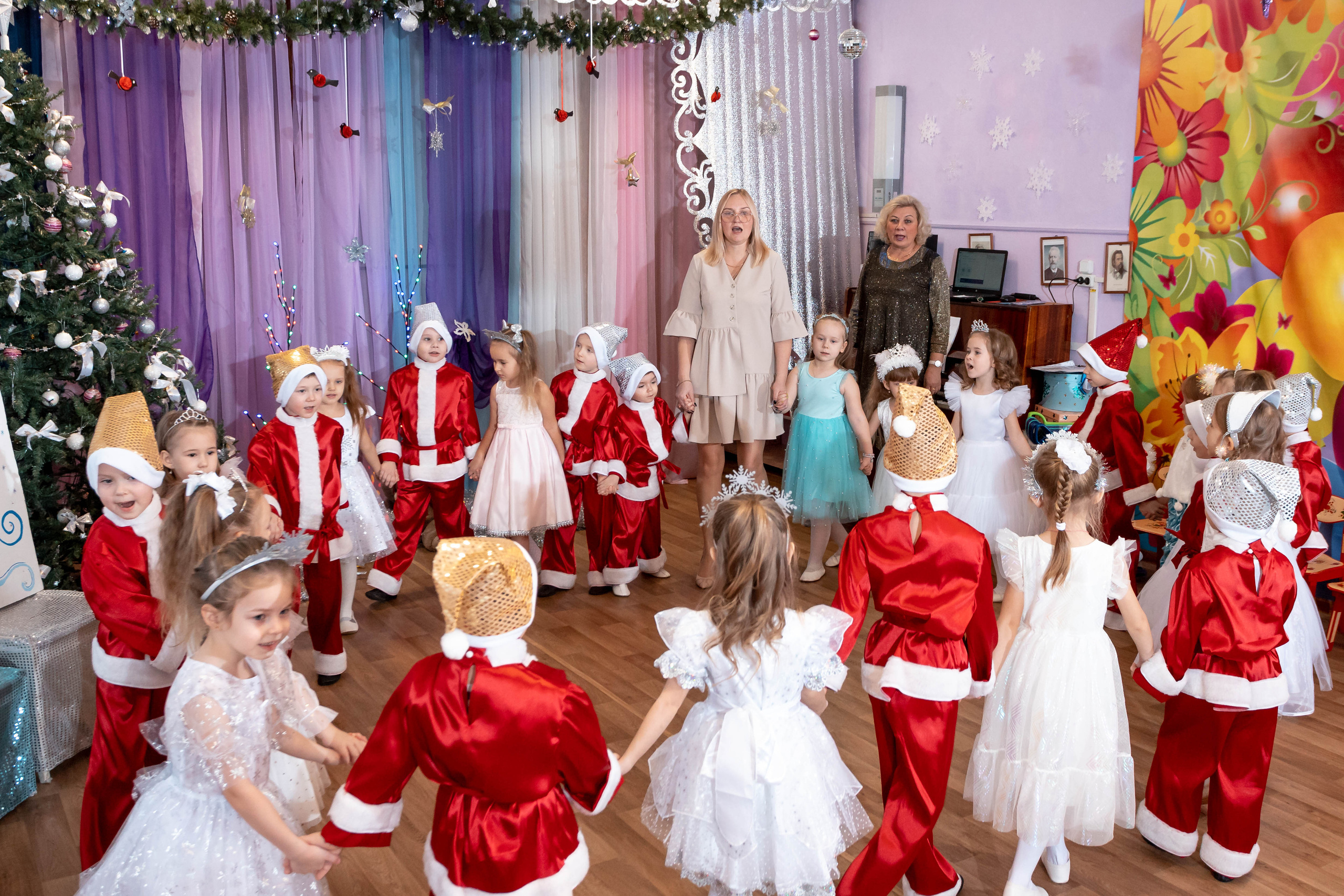 Новогодний утренник в Детском саду № 25 (Орехово-Зуево). Свадебный и семейный фотограф в Москве и МО Елена Агапова