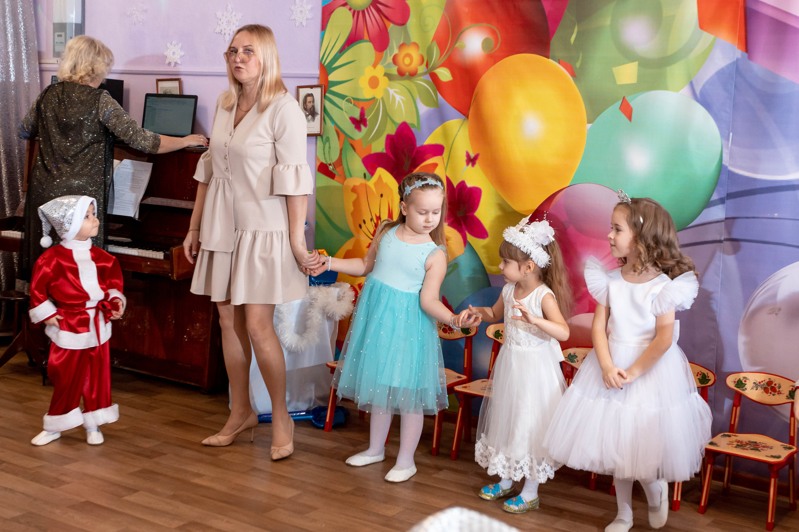 Новогодний утренник в Детском саду № 25 (Орехово-Зуево). Свадебный и семейный фотограф в Москве и МО Елена Агапова