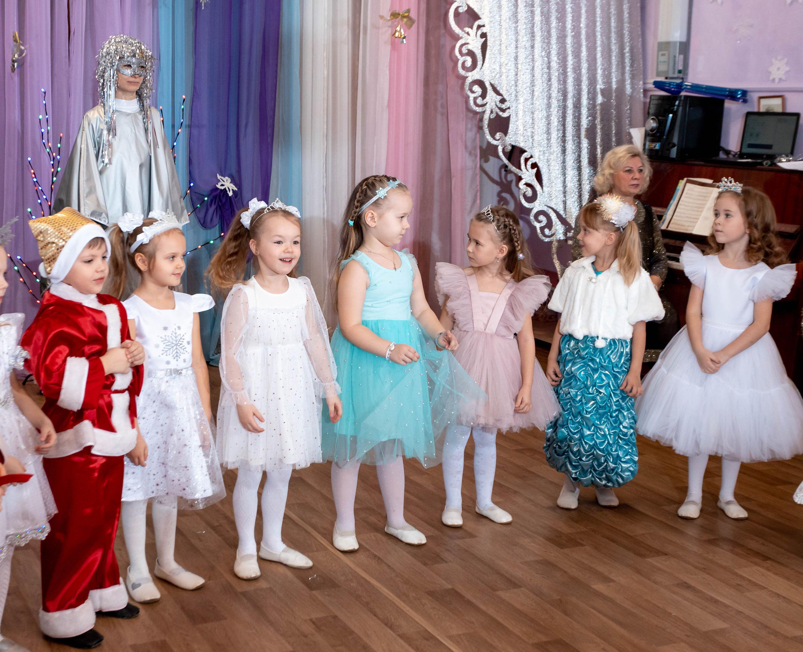 Новогодний утренник в Детском саду № 25 (Орехово-Зуево). Свадебный и семейный фотограф в Москве и МО Елена Агапова