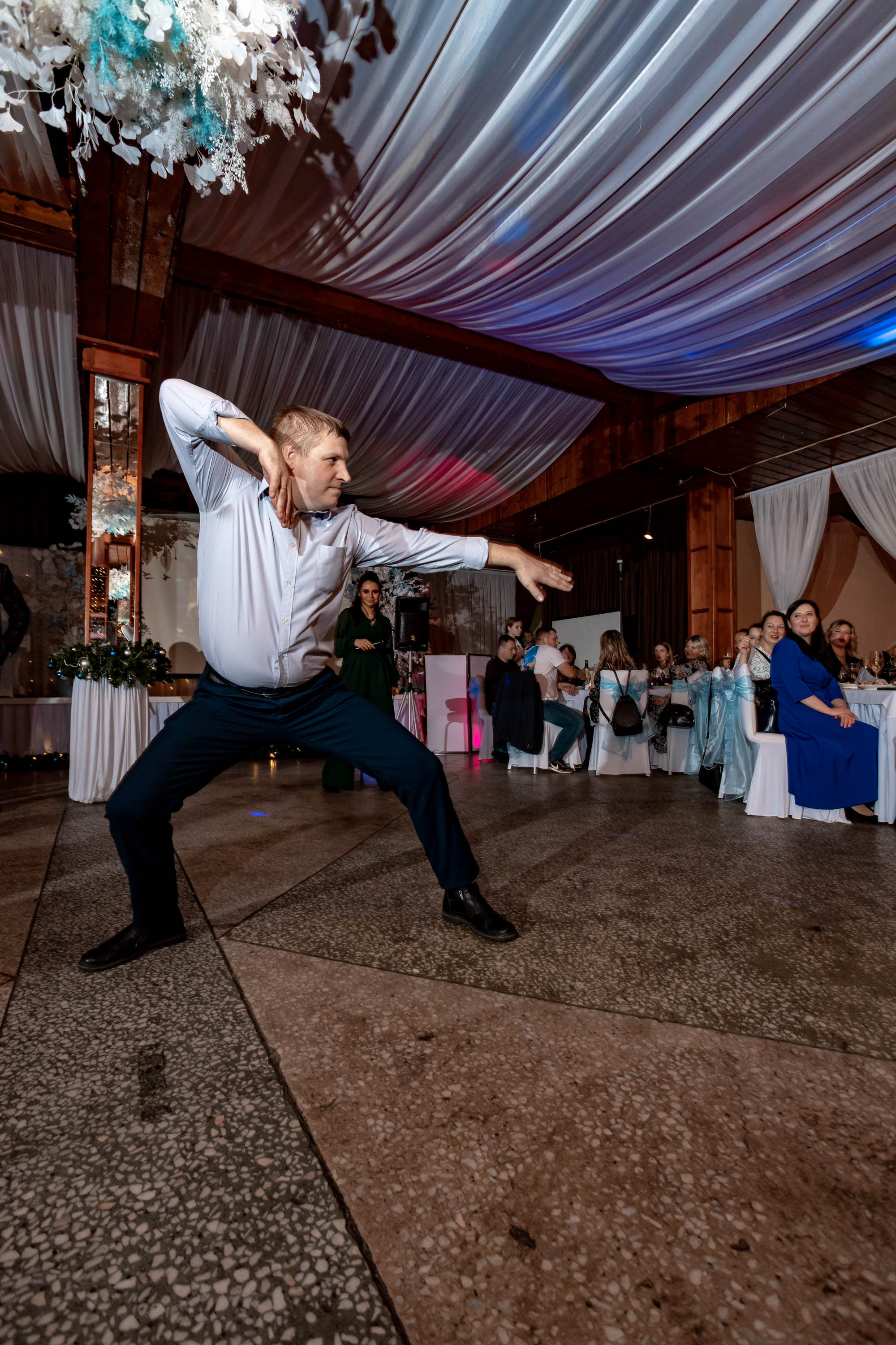 Съемка Новогоднего корпоратива в ресторане Охотник 23.12.2022 г. Свадебный и семейный фотограф в Москве и МО Елена Агапова