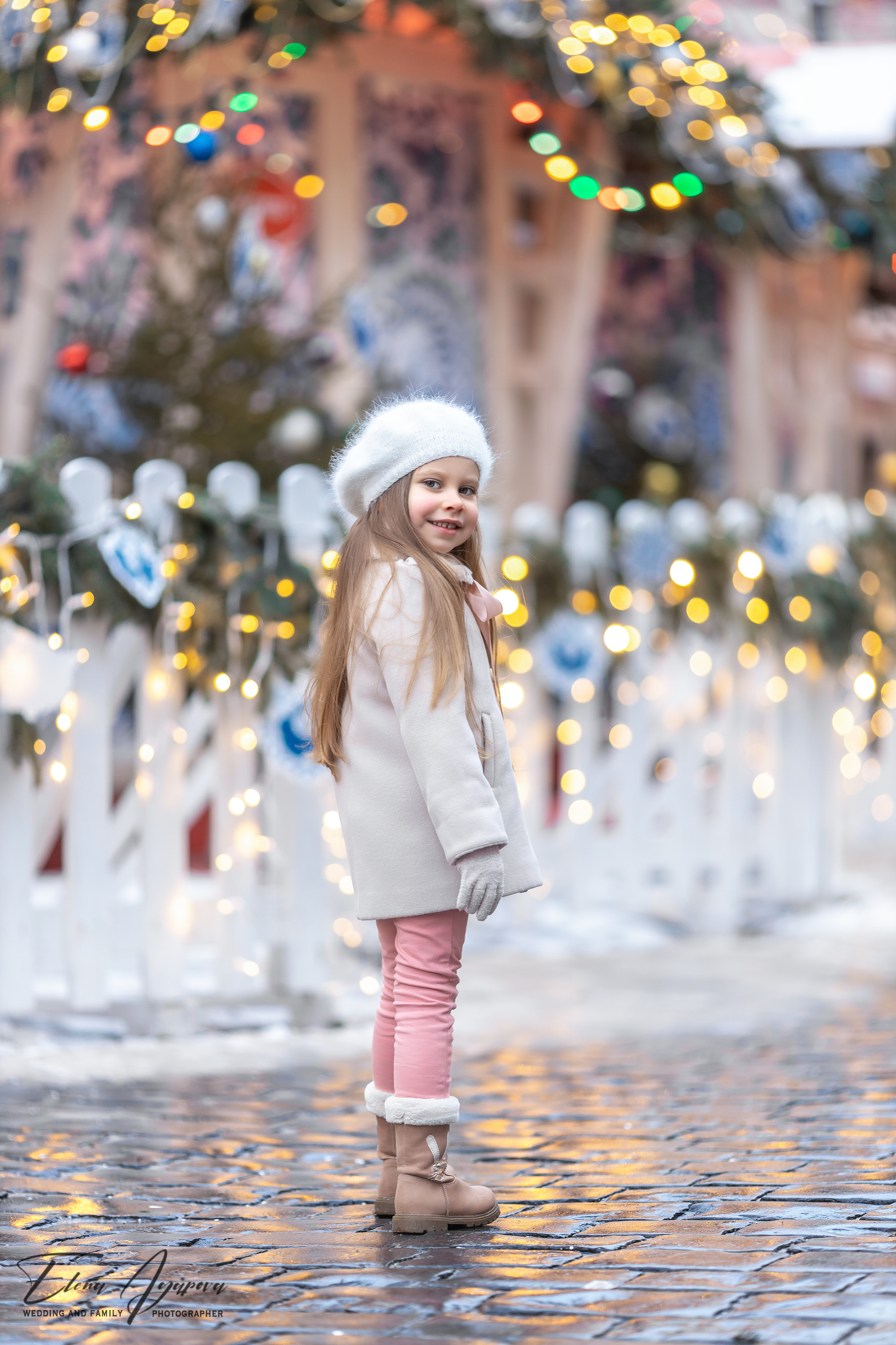 Новогодние и рождественские фотосессии на улице и в студии. Свадебный и семейный фотограф в Москве и МО Елена Агапова