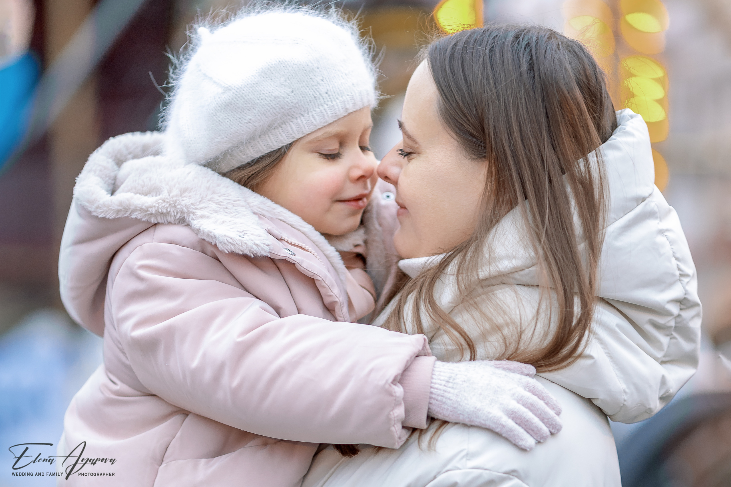 Новогодние и рождественские фотосессии на улице и в студии. Свадебный и семейный фотограф в Москве и МО Елена Агапова
