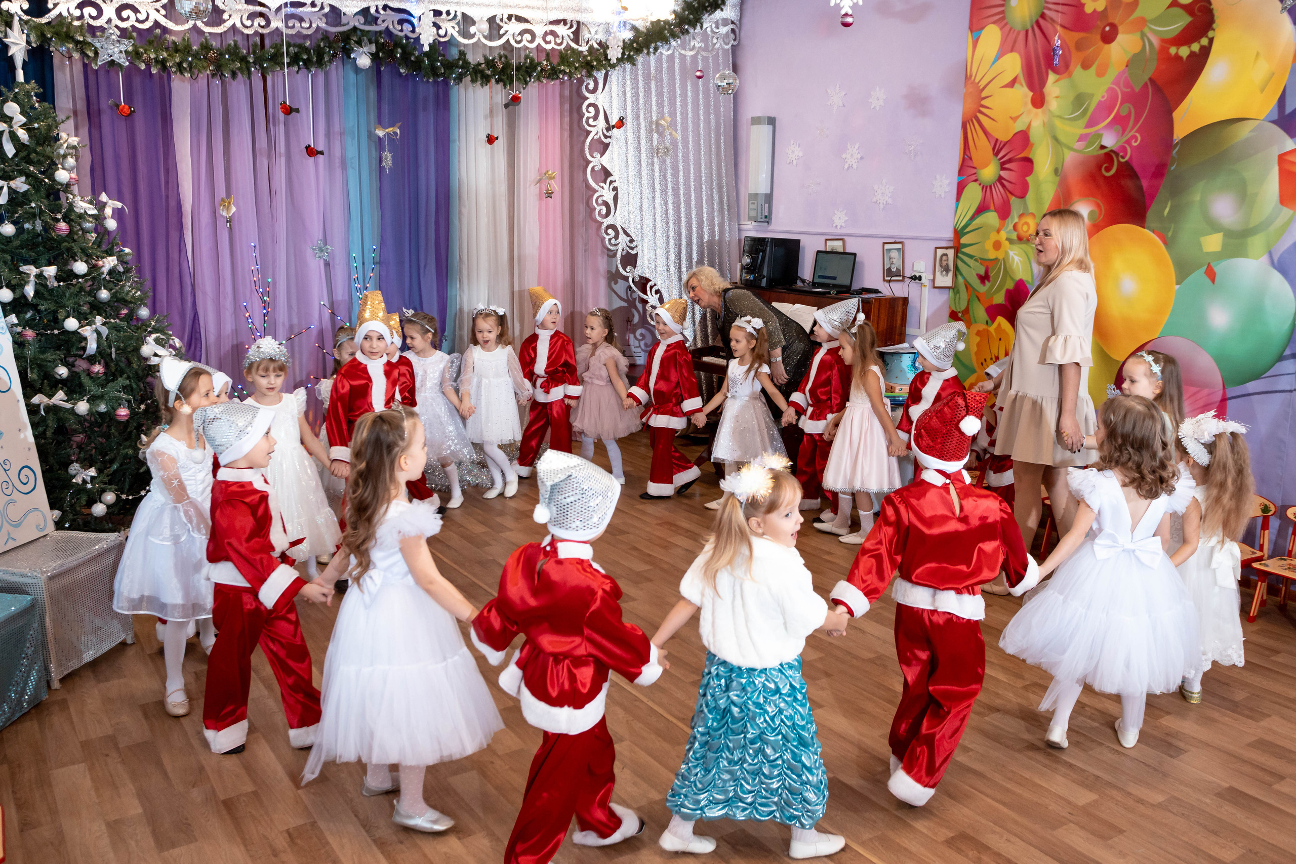 Новогодний утренник в Детском саду № 25 (Орехово-Зуево). Свадебный и семейный фотограф в Москве и МО Елена Агапова