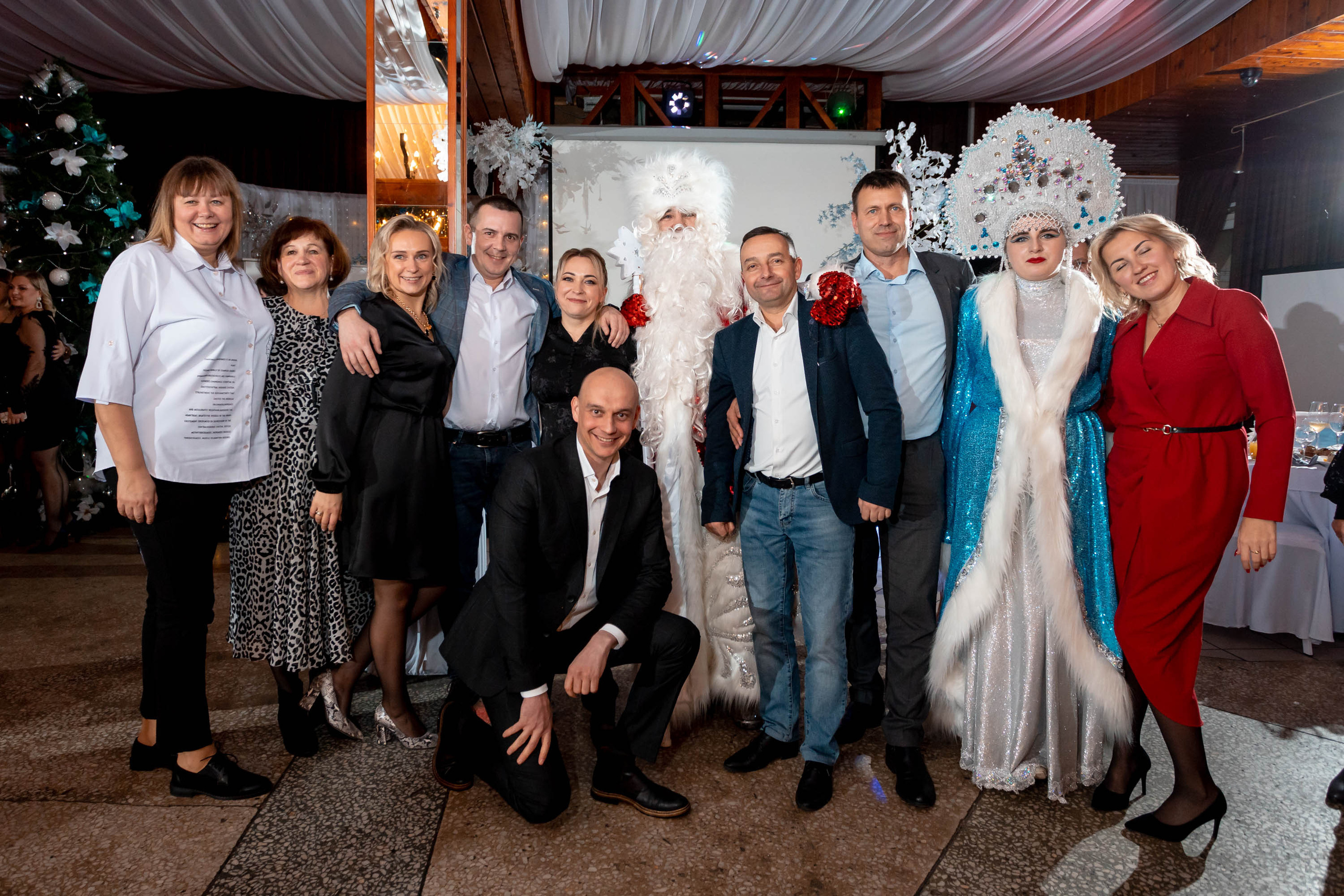 Съемка Новогоднего корпоратива в ресторане Охотник 23.12.2022 г. Свадебный и семейный фотограф в Москве и МО Елена Агапова