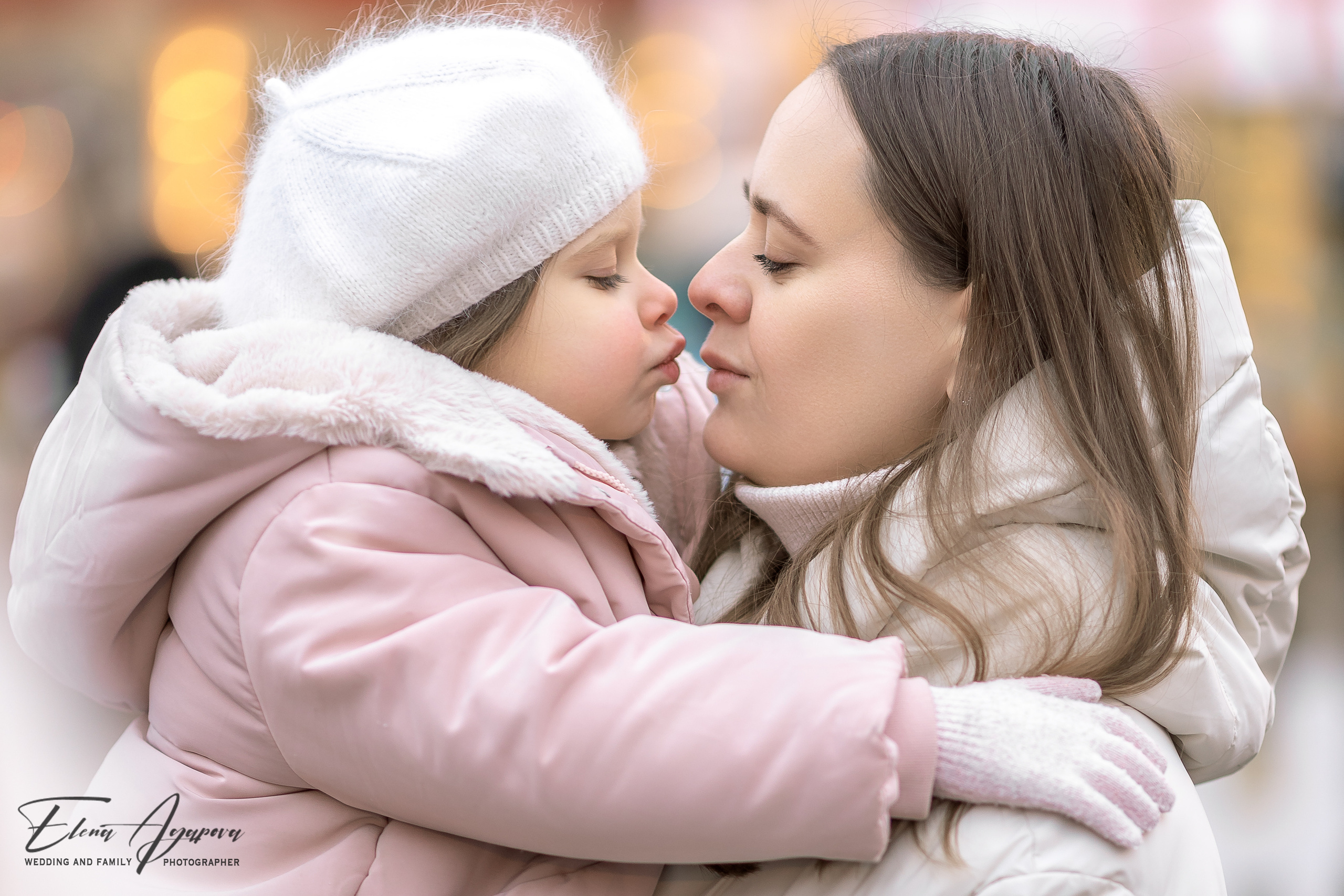 Новогодние и рождественские фотосессии на улице и в студии. Свадебный и семейный фотограф в Москве и МО Елена Агапова