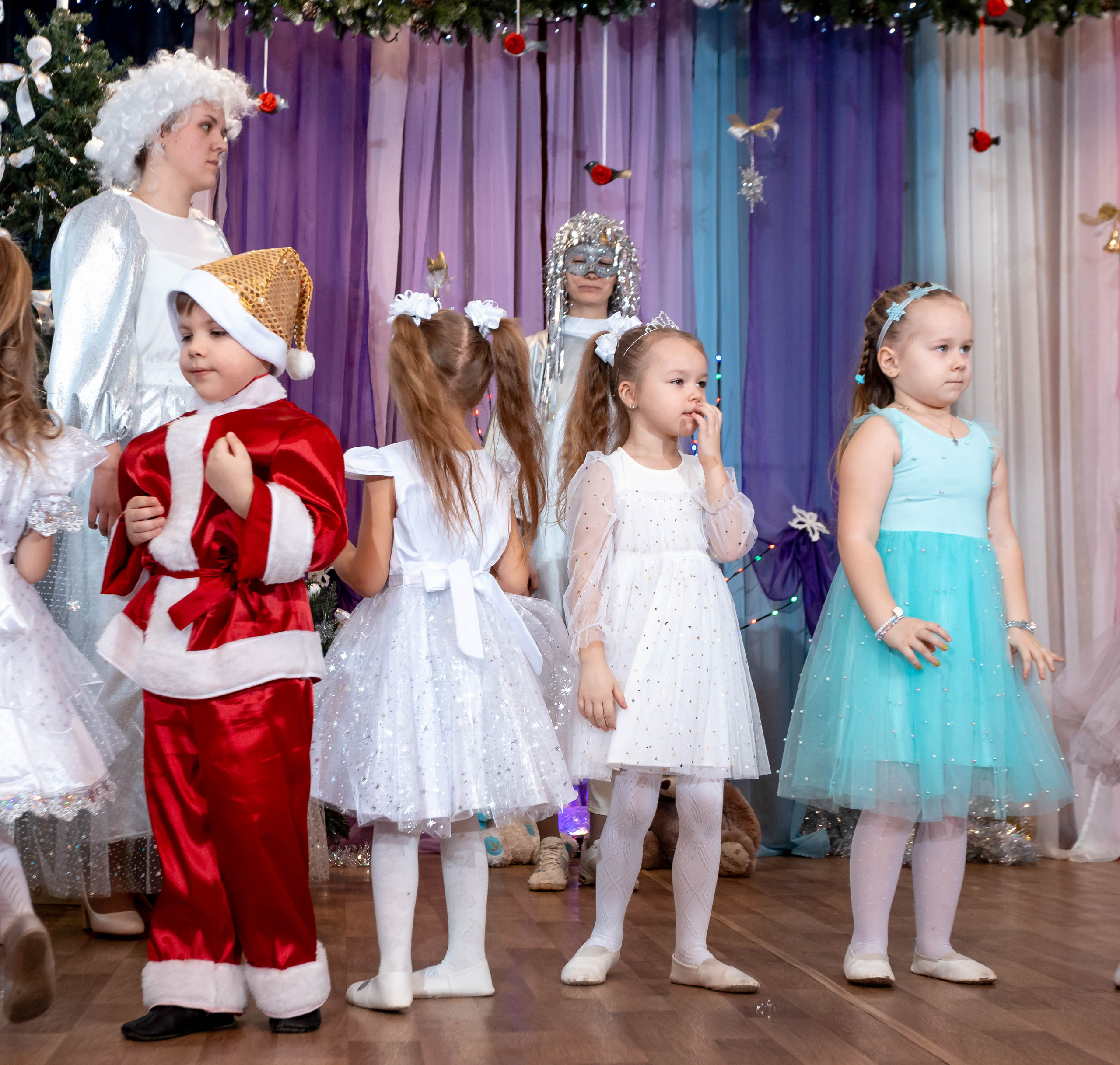 Новогодний утренник в Детском саду № 25 (Орехово-Зуево). Свадебный и семейный фотограф в Москве и МО Елена Агапова