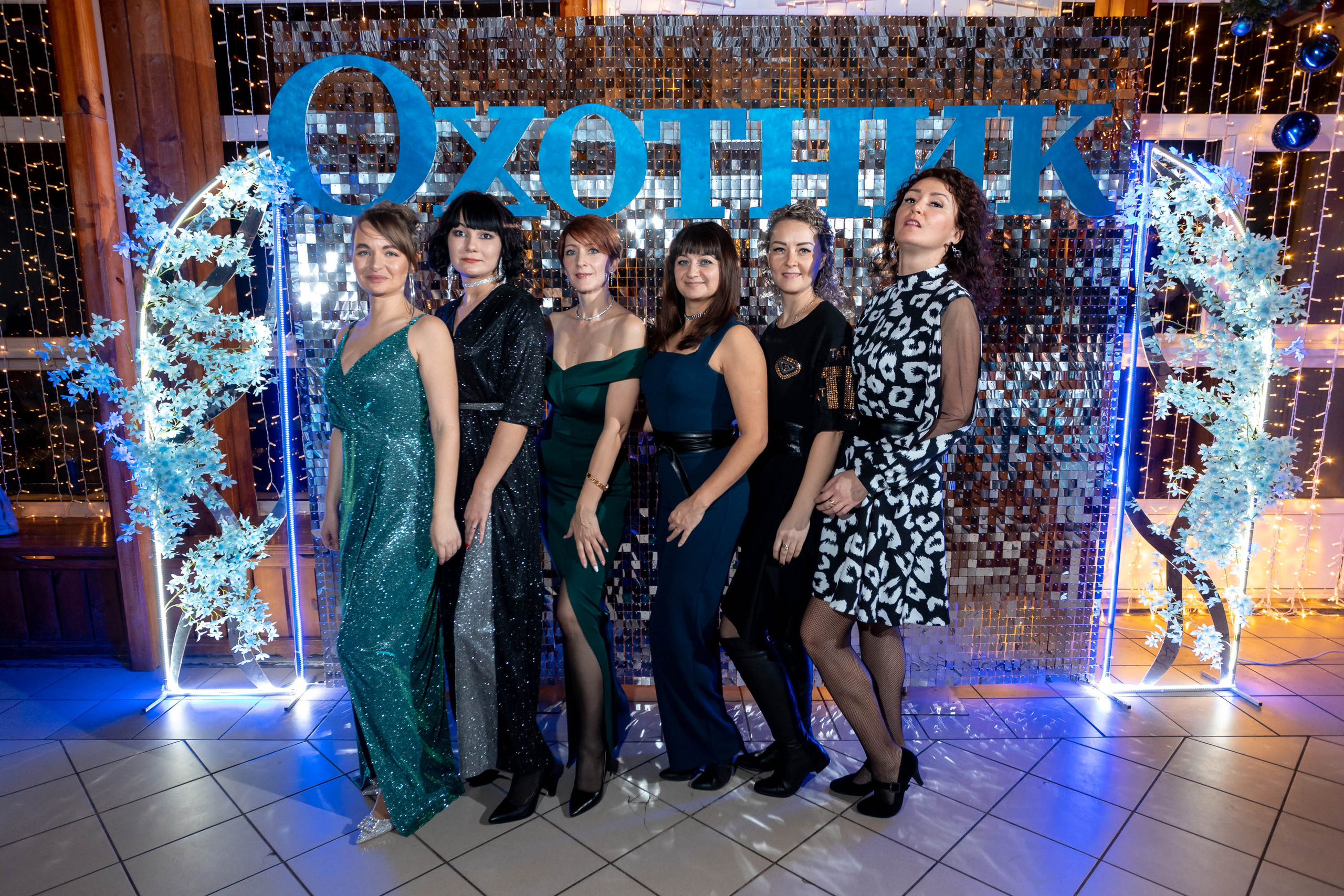 Съемка Новогоднего корпоратива в ресторане Охотник 23.12.2022 г. Свадебный и семейный фотограф в Москве и МО Елена Агапова