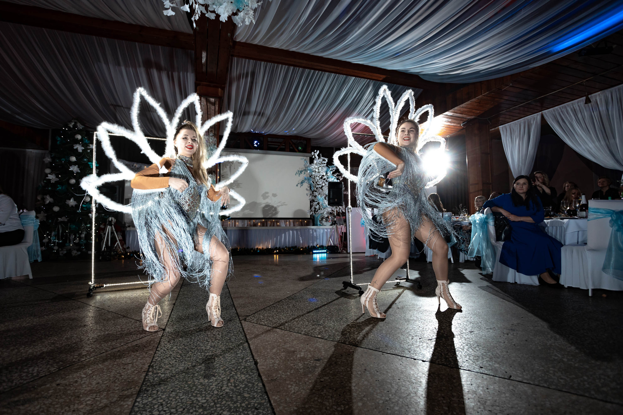 Съемка Новогоднего корпоратива в ресторане Охотник 23.12.2022 г. Свадебный и семейный фотограф в Москве и МО Елена Агапова