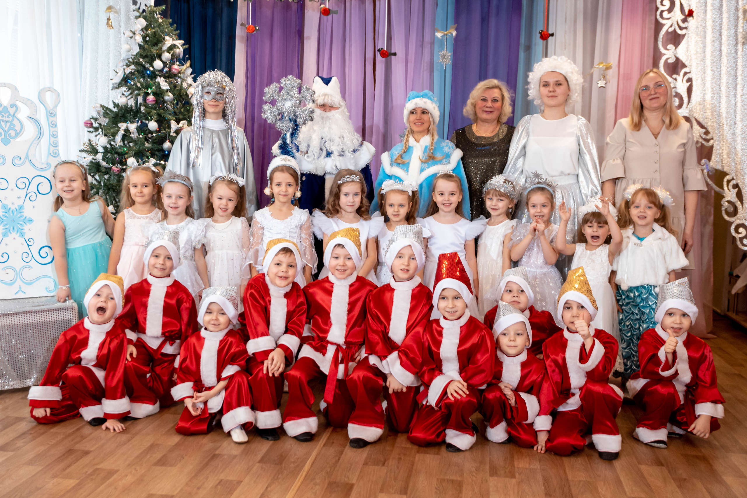 Новогодний утренник в Детском саду № 25 (Орехово-Зуево). Свадебный и семейный фотограф в Москве и МО Елена Агапова