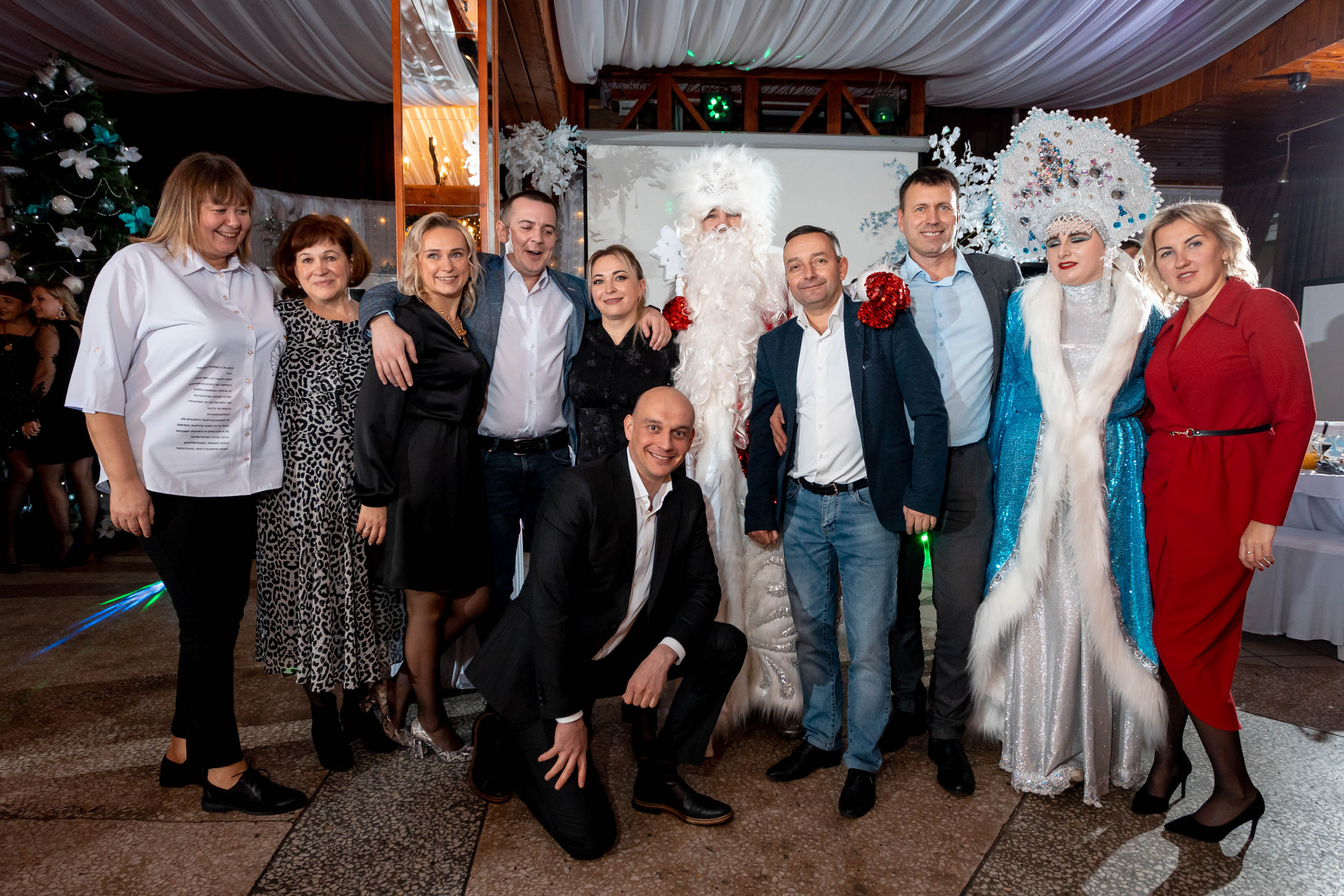 Съемка Новогоднего корпоратива в ресторане Охотник 23.12.2022 г. Свадебный и семейный фотограф в Москве и МО Елена Агапова