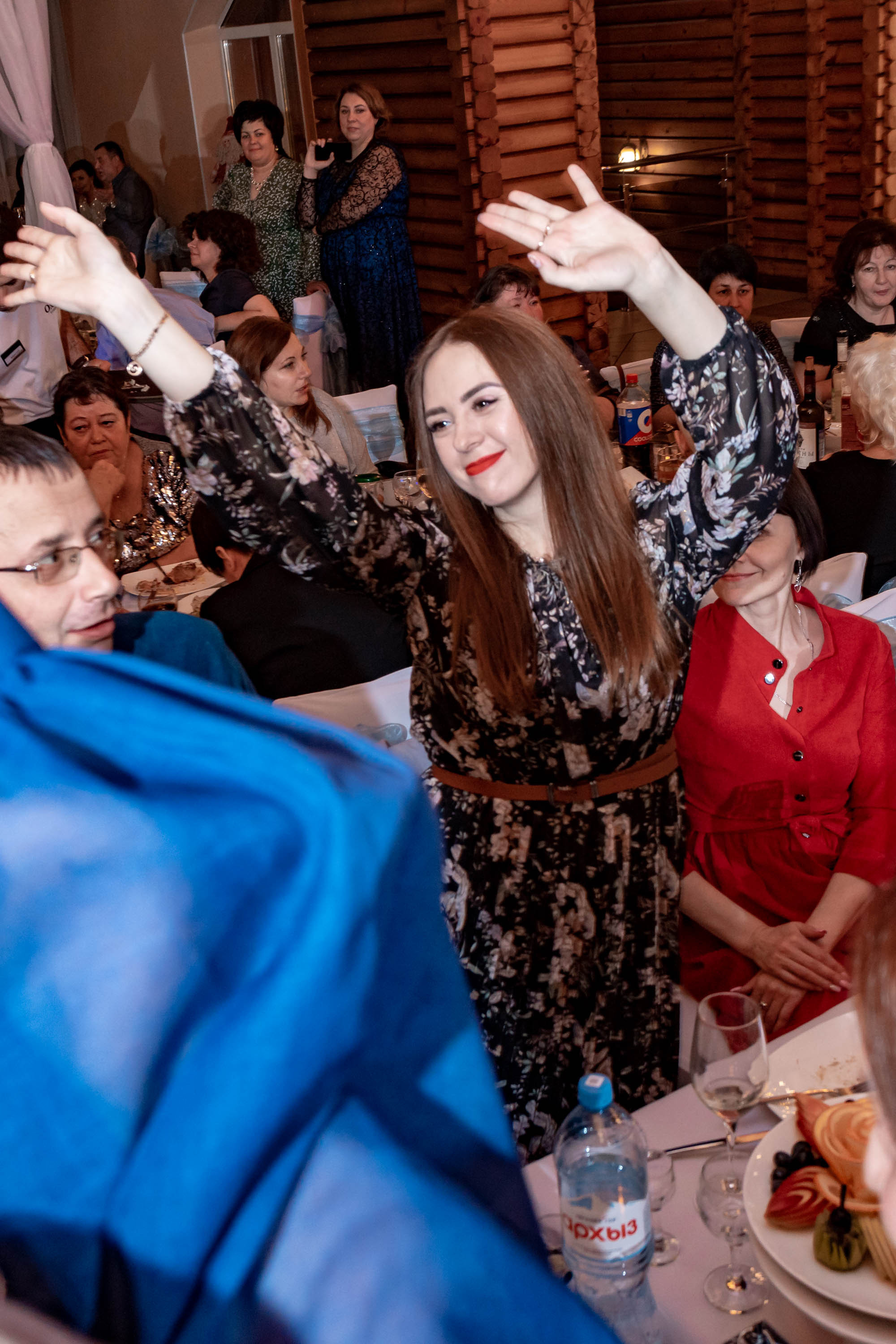 Съемка Новогоднего корпоратива в ресторане Охотник 23.12.2022 г. Свадебный и семейный фотограф в Москве и МО Елена Агапова