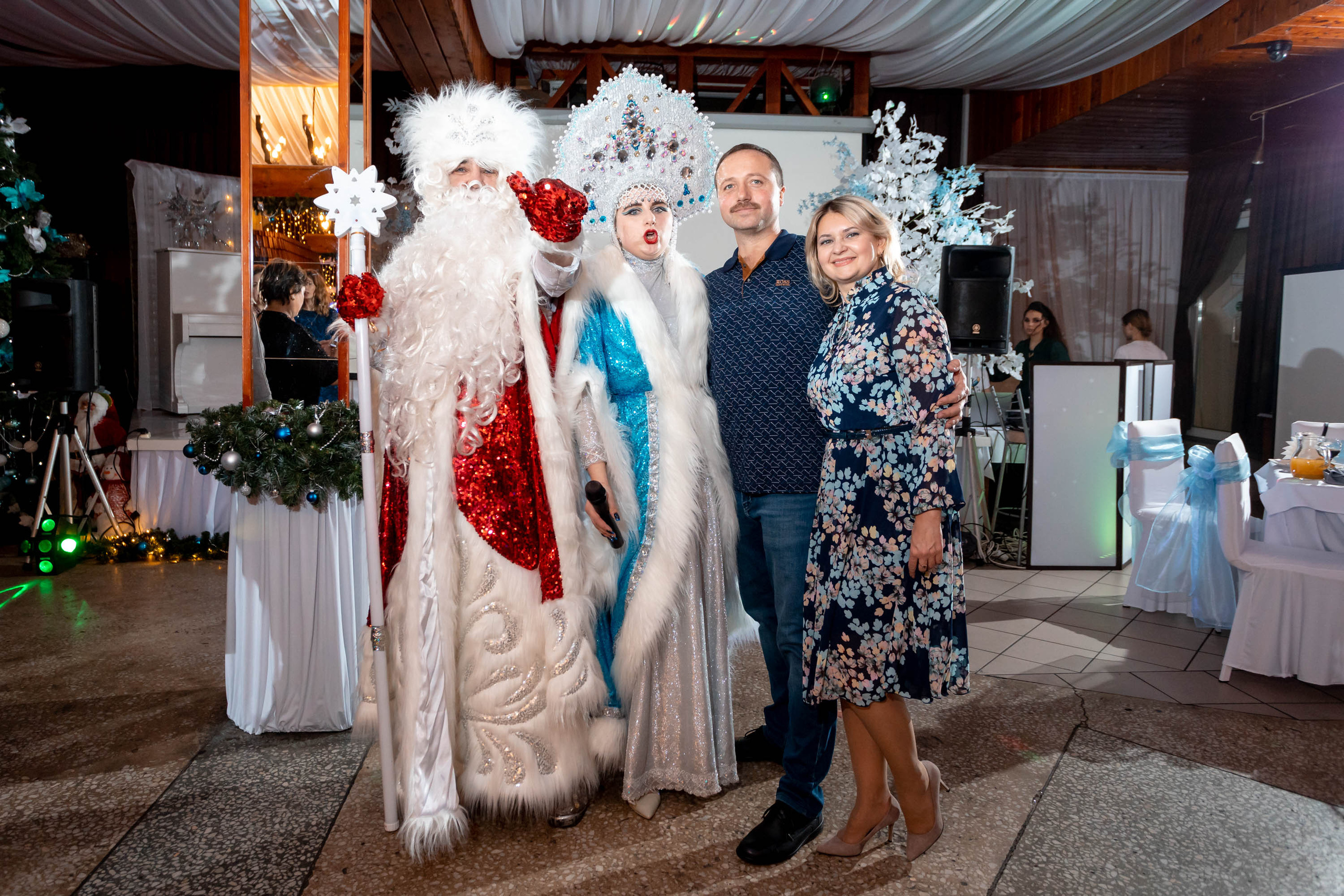 Съемка Новогоднего корпоратива в ресторане Охотник 23.12.2022 г. Свадебный и семейный фотограф в Москве и МО Елена Агапова