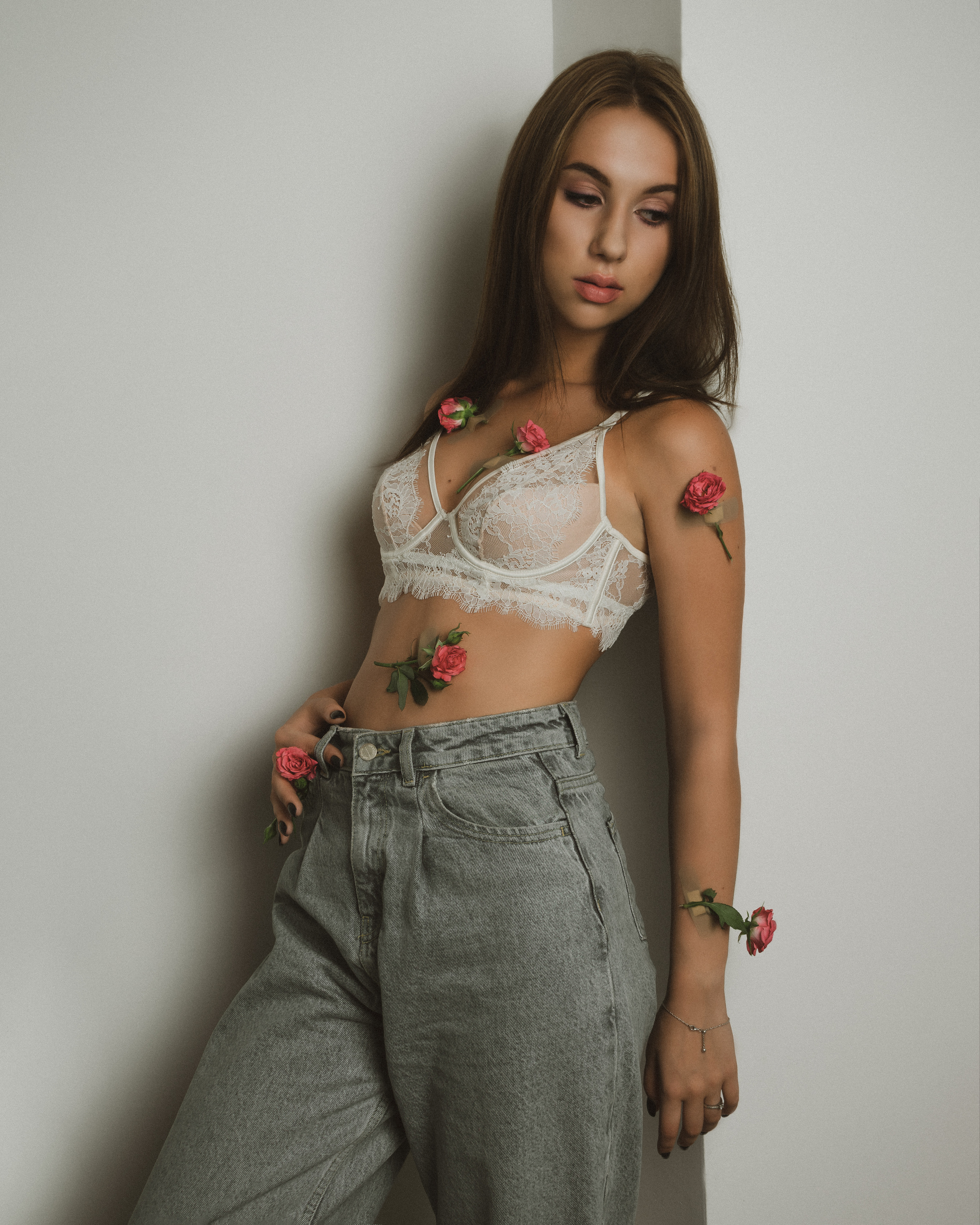 Настя. Цветы. Женский фотограф в Москве Аня Дримм (AnyaDream)