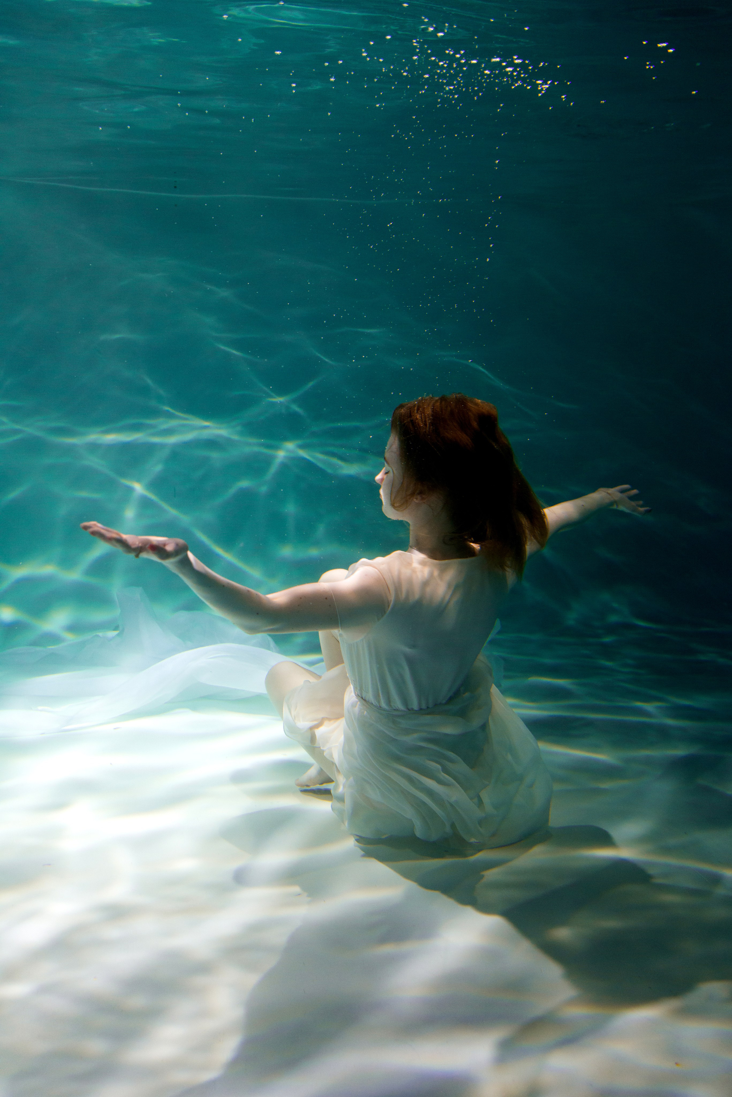 Под водой. Фотограф и дизайнер в Москве Екатерина Лобачева