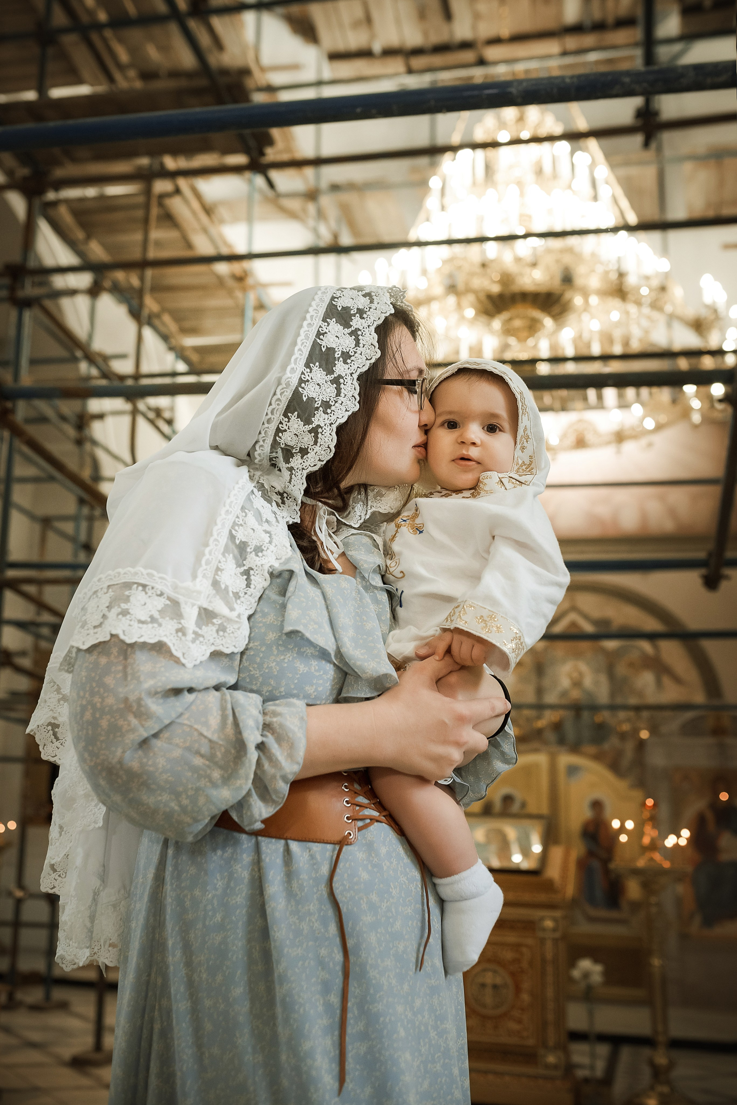 Крещение Семёна _ Храм святой вмч. Екатерины. Семейный фотограф в Ростове-на-Дону Татьяна Литвинова