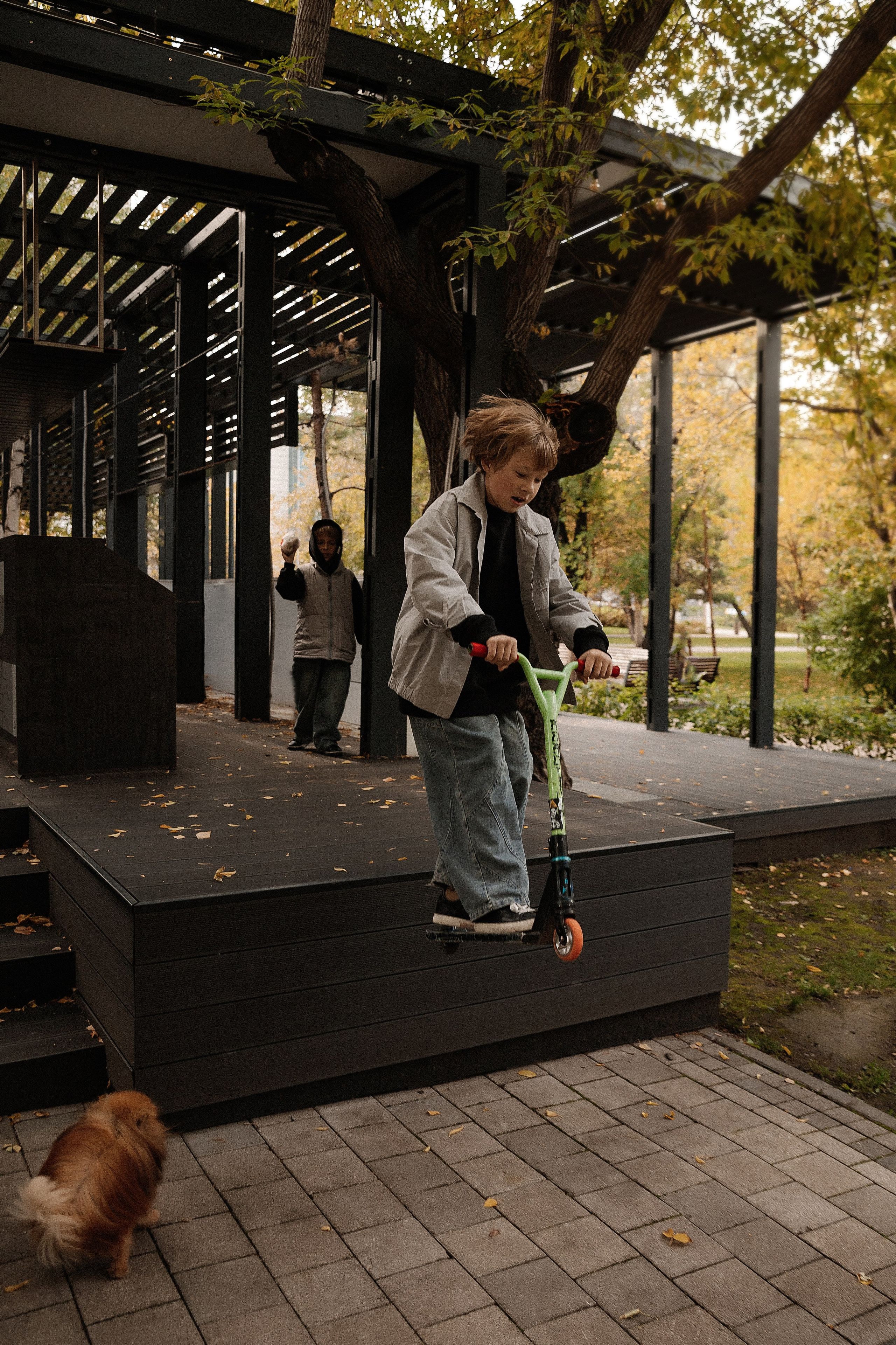 Утренняя прогулка в городе. Детский и семейный фотограф в Красноярске Юлия Бирюкова