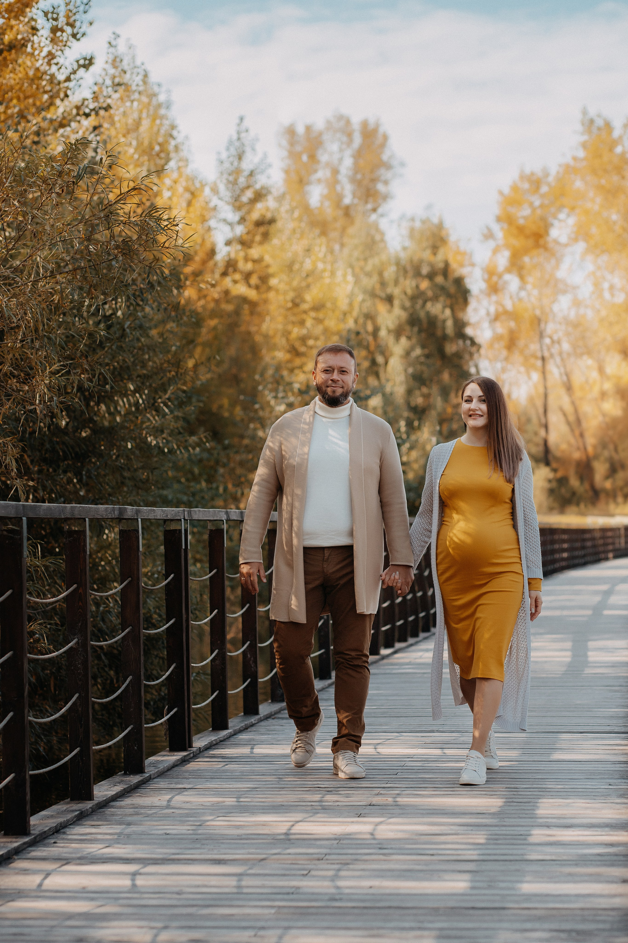 Осень на причале. Детский и семейный фотограф в Красноярске Юлия Бирюкова