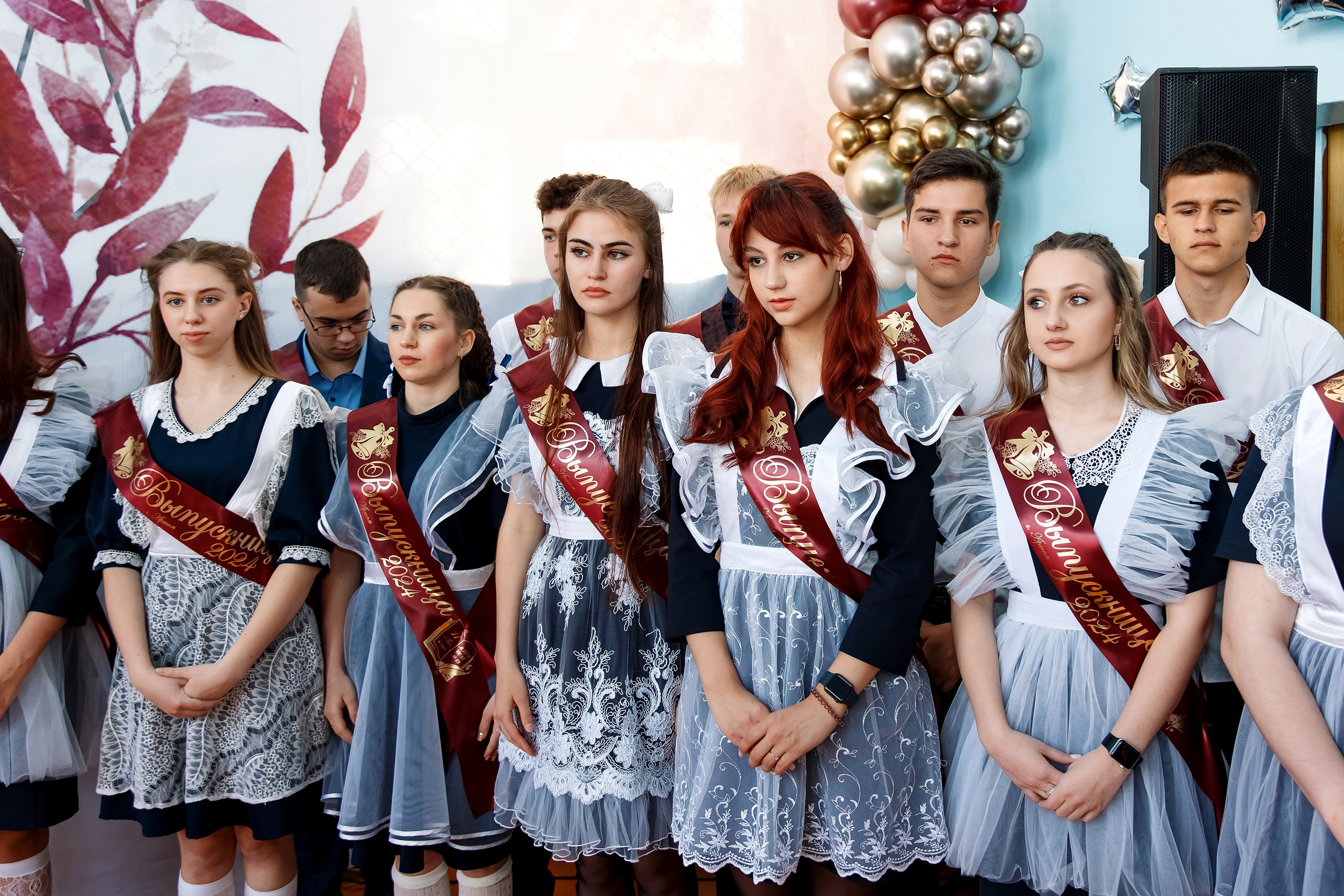 11 класс Последний звонок. Фотограф Любовь Корниенко, Примоский край