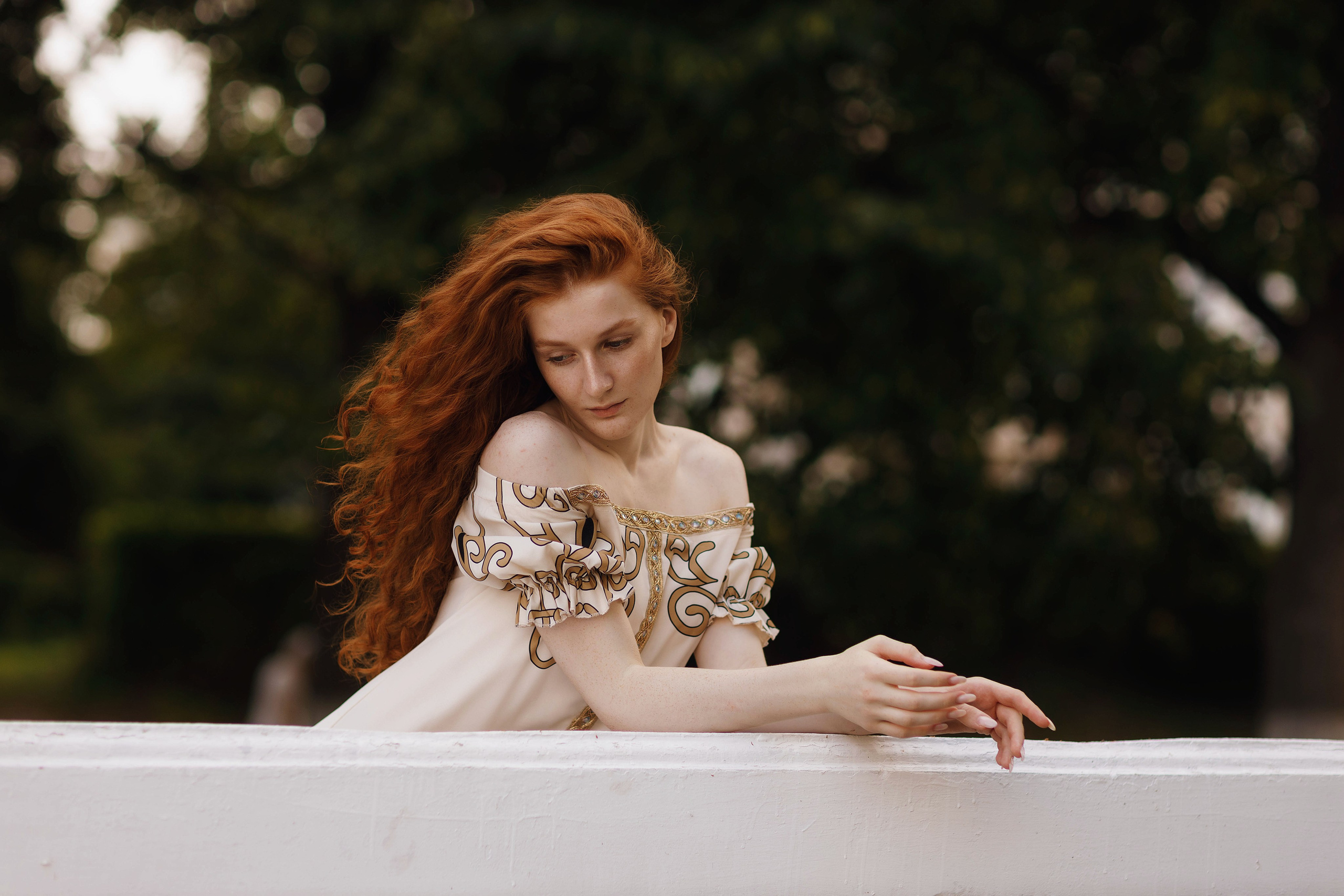 Фотосессия на заливе с Татой в платье от Ирины Павловой. Портретный и репортажный фотограф в Чебоксарах Андриян Чаркин