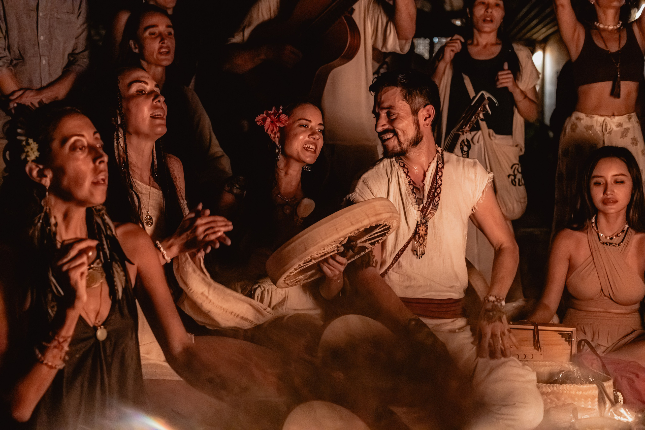 Cacao ceremony Full moon jan w Juan. Mariam Bagdasaryan