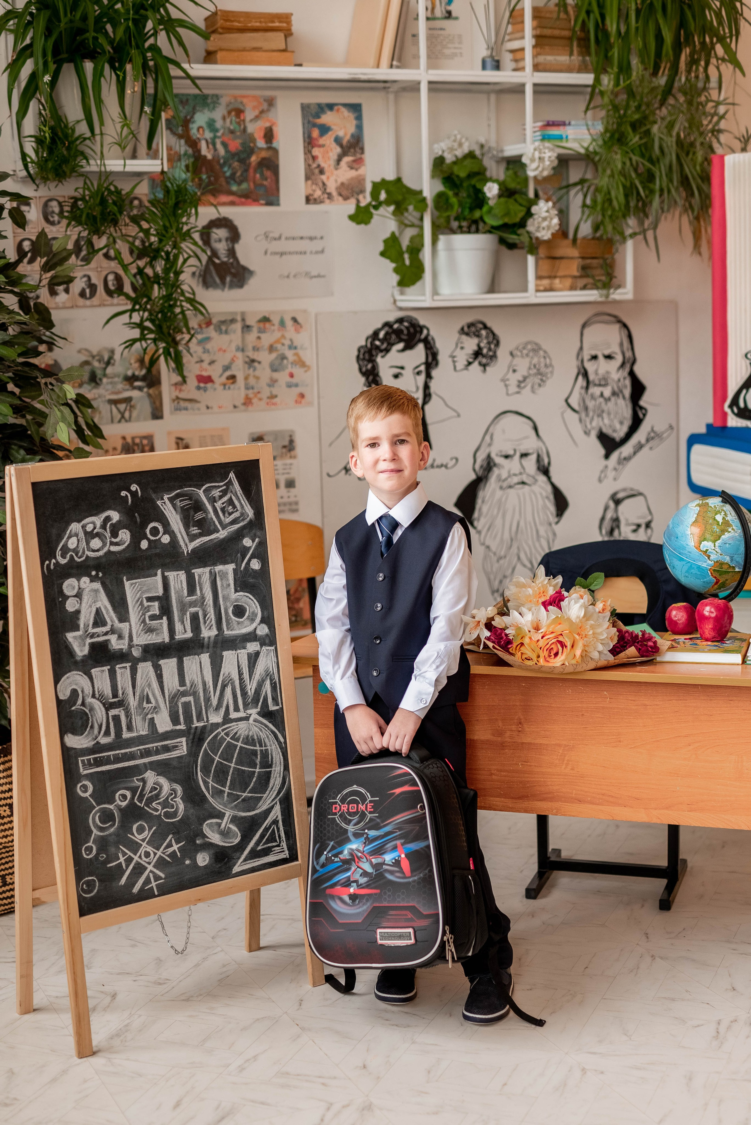 Фотосессия для первоклассника. Семейный, детский фотограф в Воронеже Анна Никитина