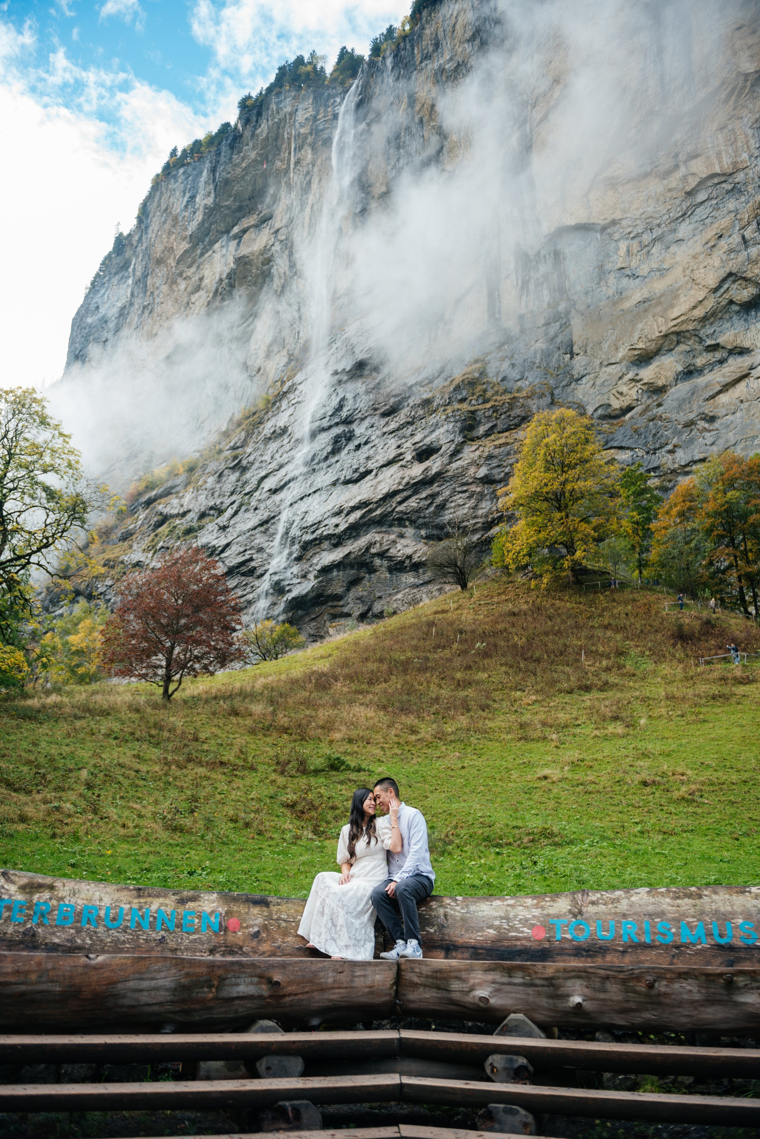 Tien, Kenny, Emily and Austin (Lauterbrunnen). Photographer in Interlaken area