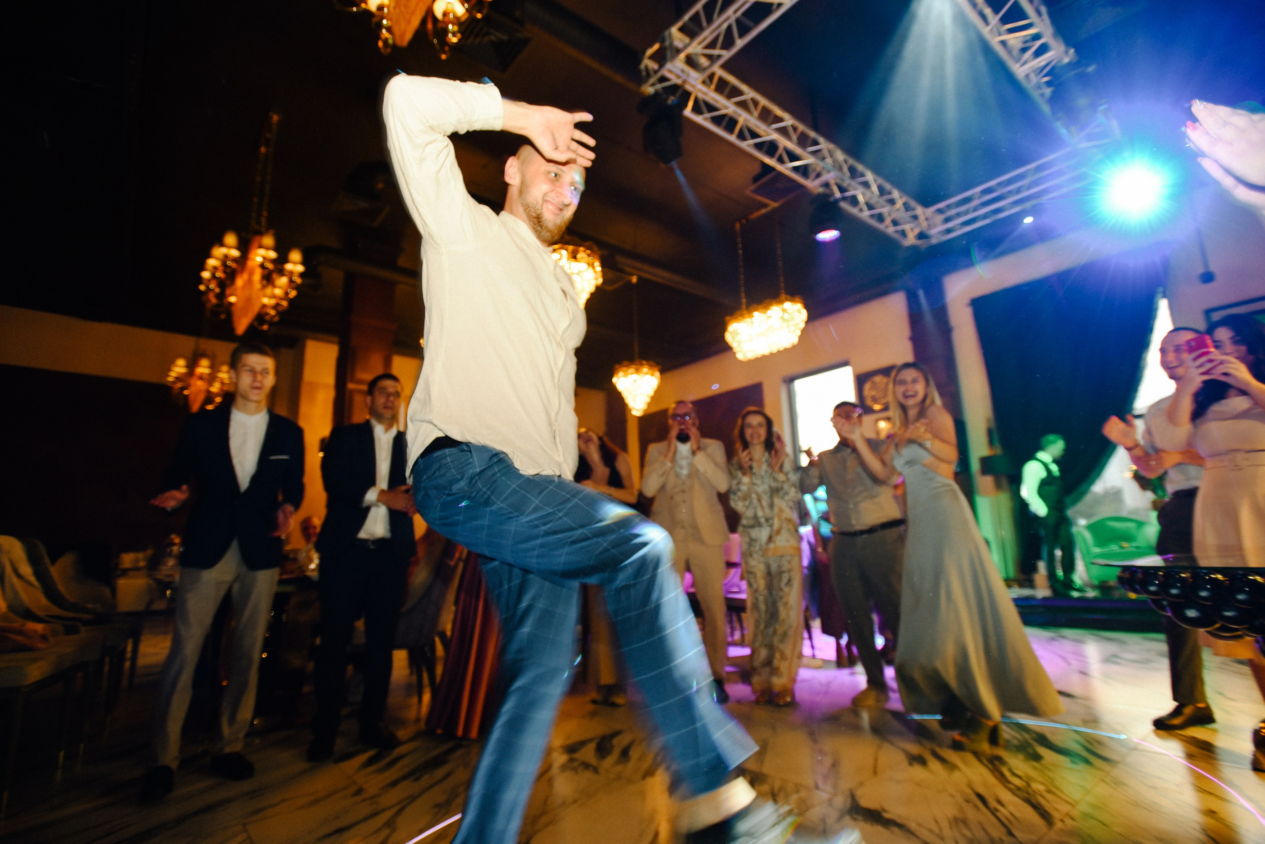 Виктор и Ангелина Банкет на 100 гостей Ресторан Segreto. Фотограф Лола Волна, город Москва