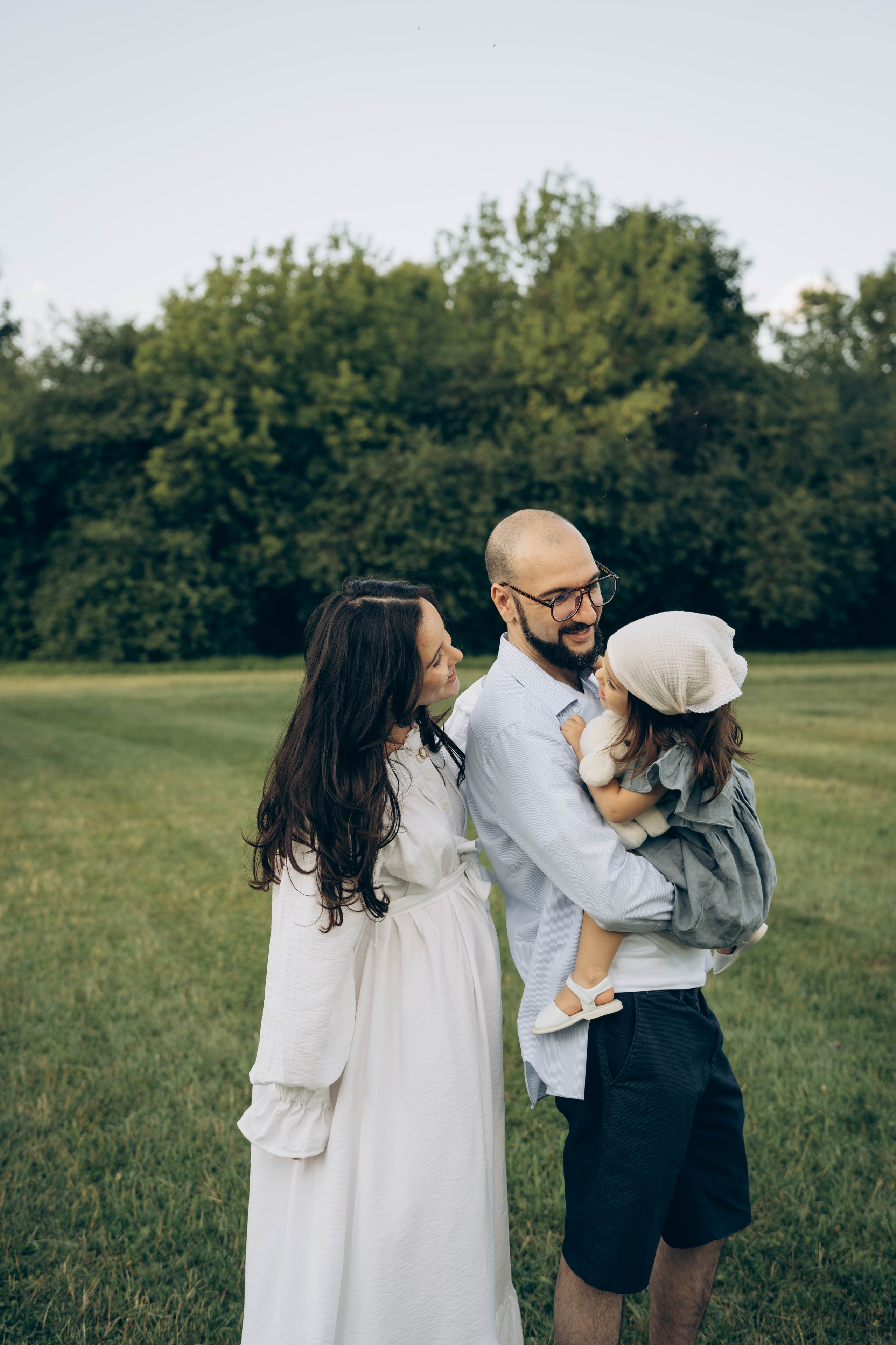 Анастасия, Михаил и малышка Ариана