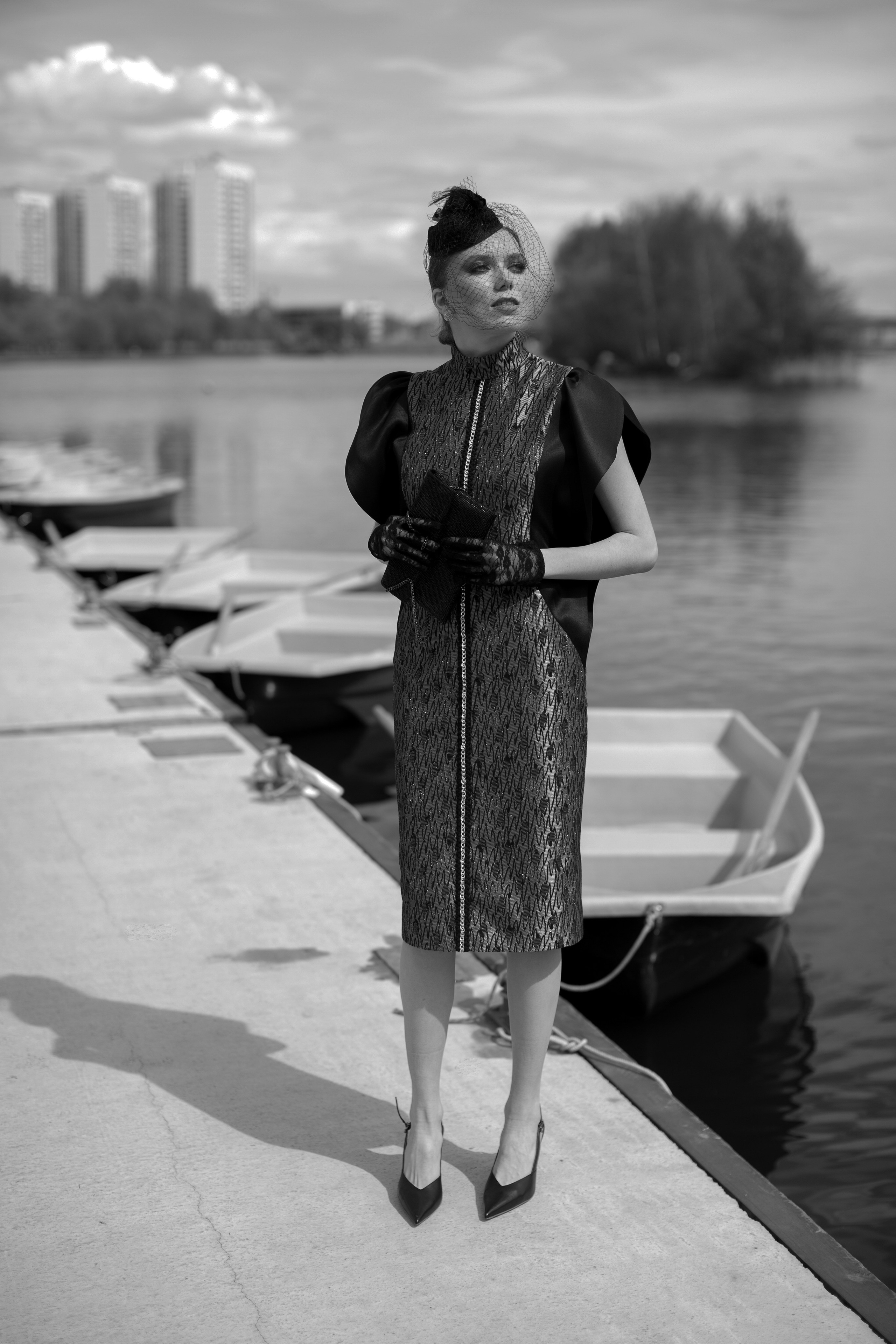 Показ на воде. Свадебный и портретный фотограф Москва