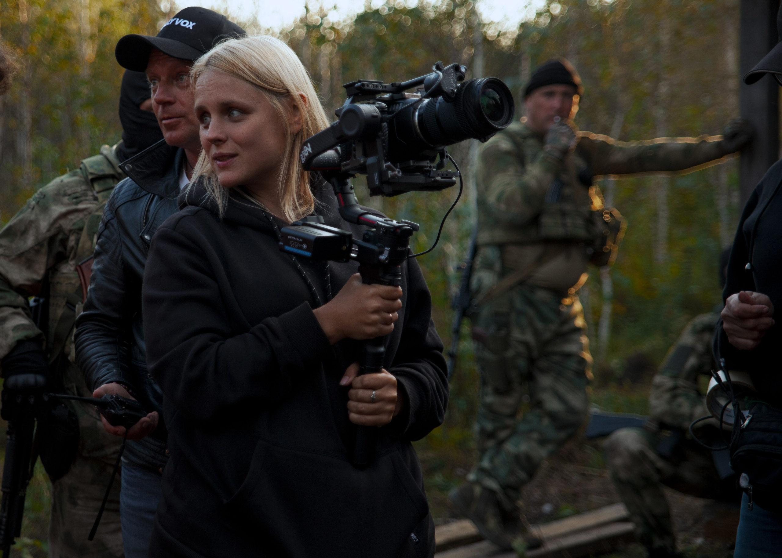 Backstage со съёмок фильма «Reverenсе». Портретный фотограф в Москве Дарья Цезария