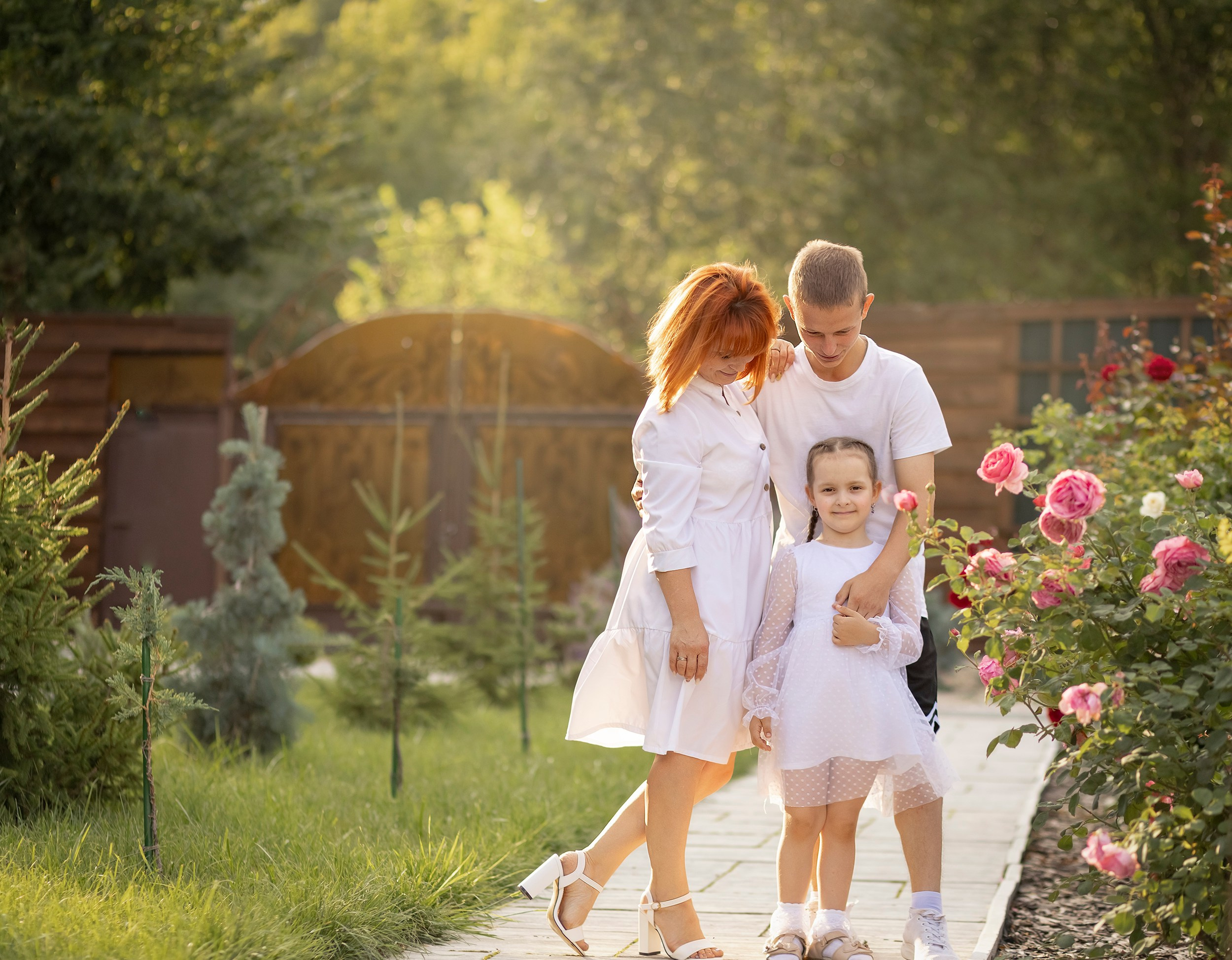 Семейная съёмка. Фотографирую в парке-заповеднике «Купидон»