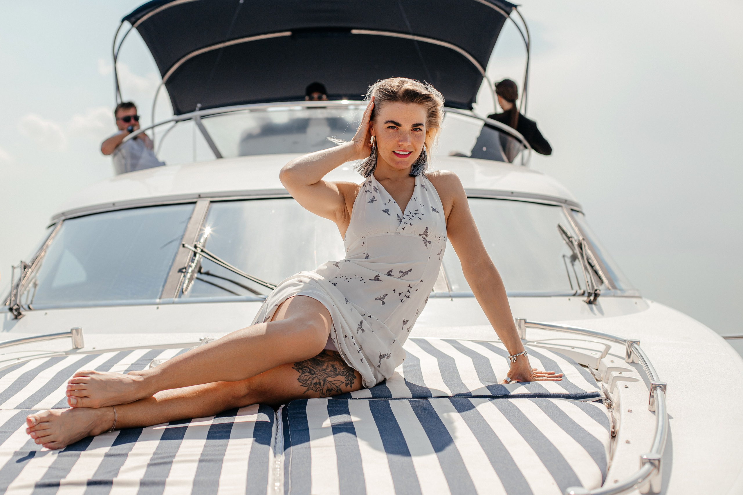 Девушки на яхте 2024. Elena Sova — семейный и женский фотограф в Санкт-Петербурге