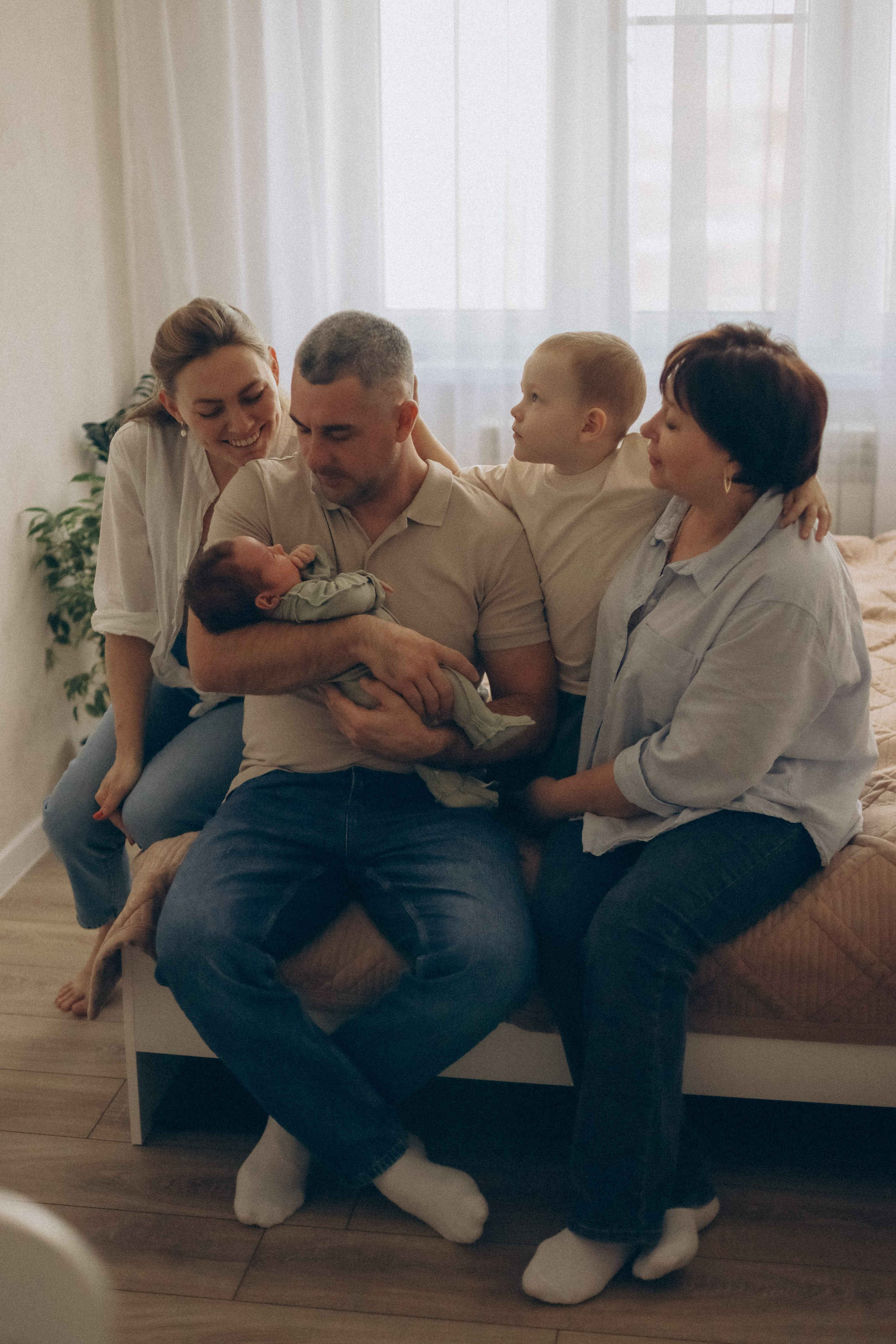 Лиля, Антон, Тимоша, Мария и Татьяна. Семейный фотограф Анапа