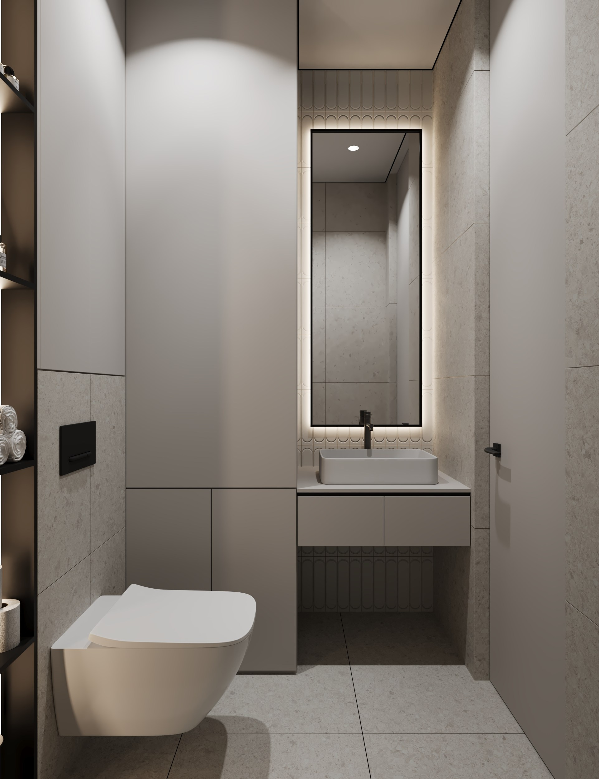 Квартира 62 кв. м. Хрустальный парк, Датский квартал. Annything design