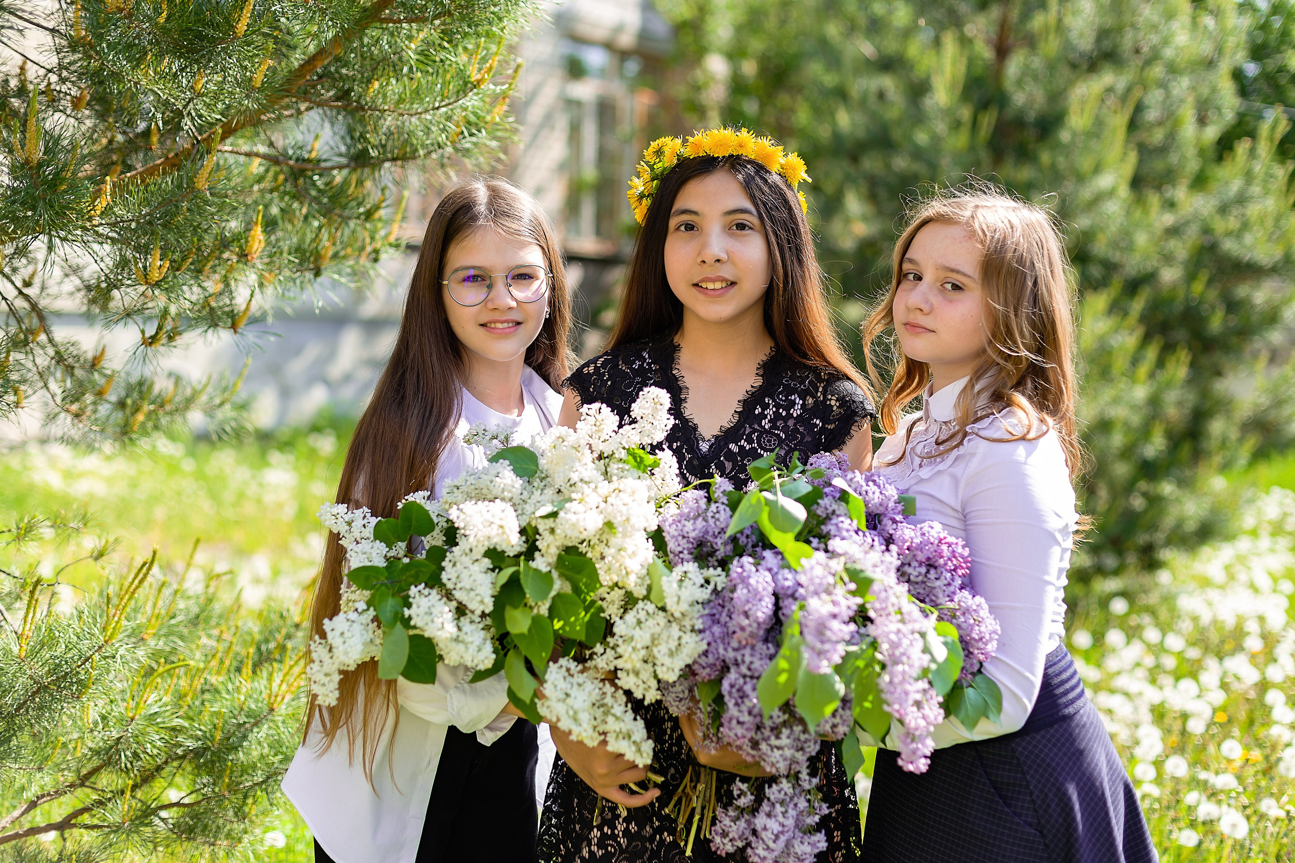 4 класс. Съёмка на улице. Выпускные альбомы «Эврика» в Нижнем Новгороде