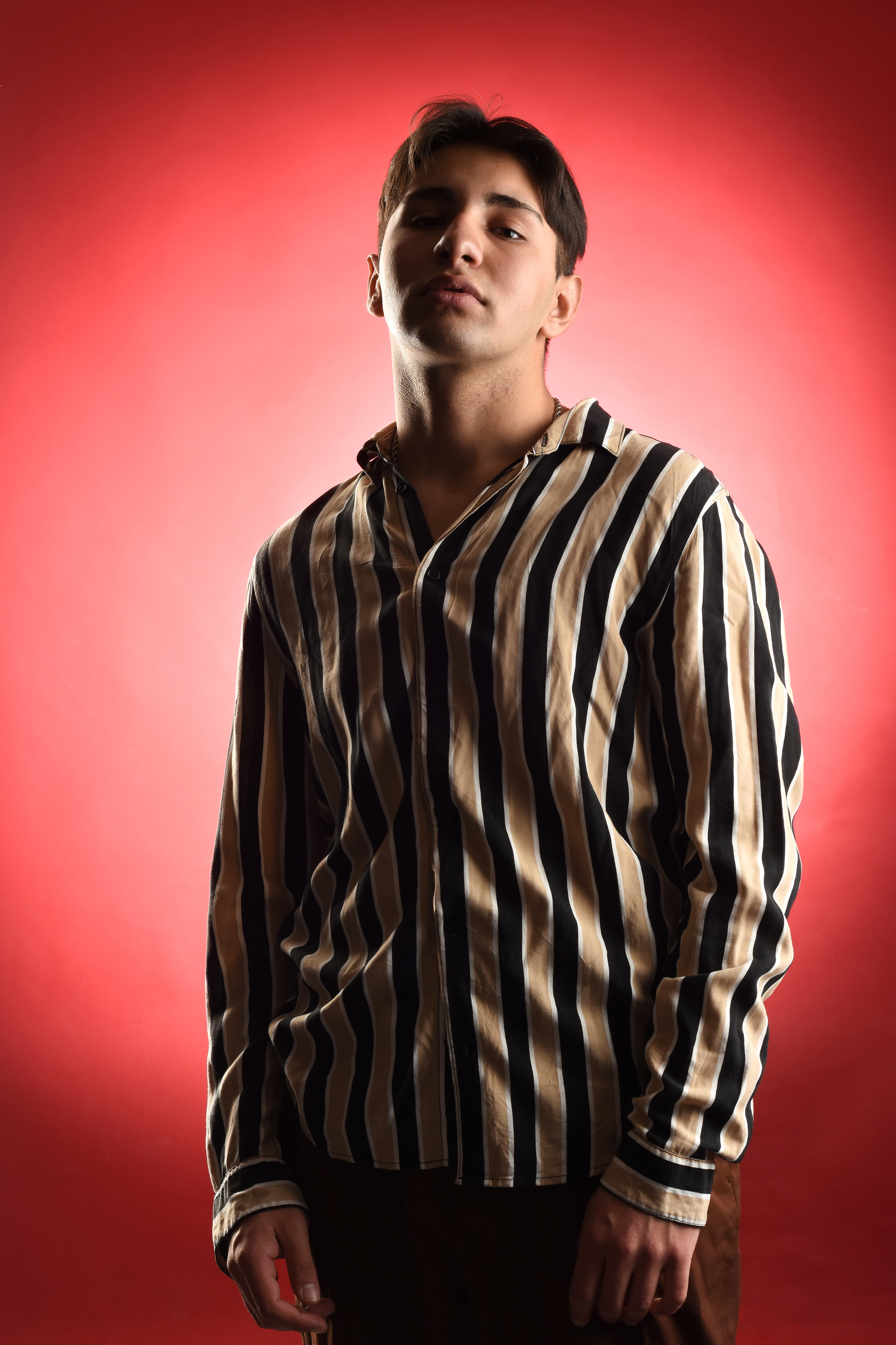 Фотосъёмка на цветных фонах