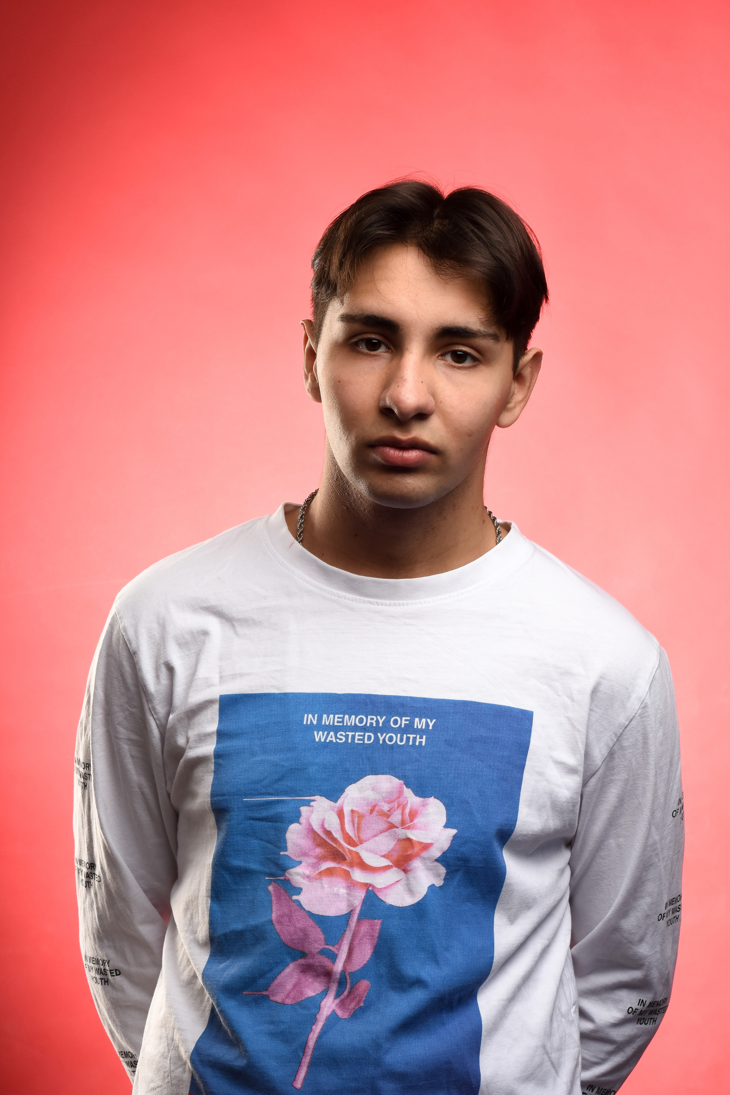 Фотосъёмка на цветных фонах