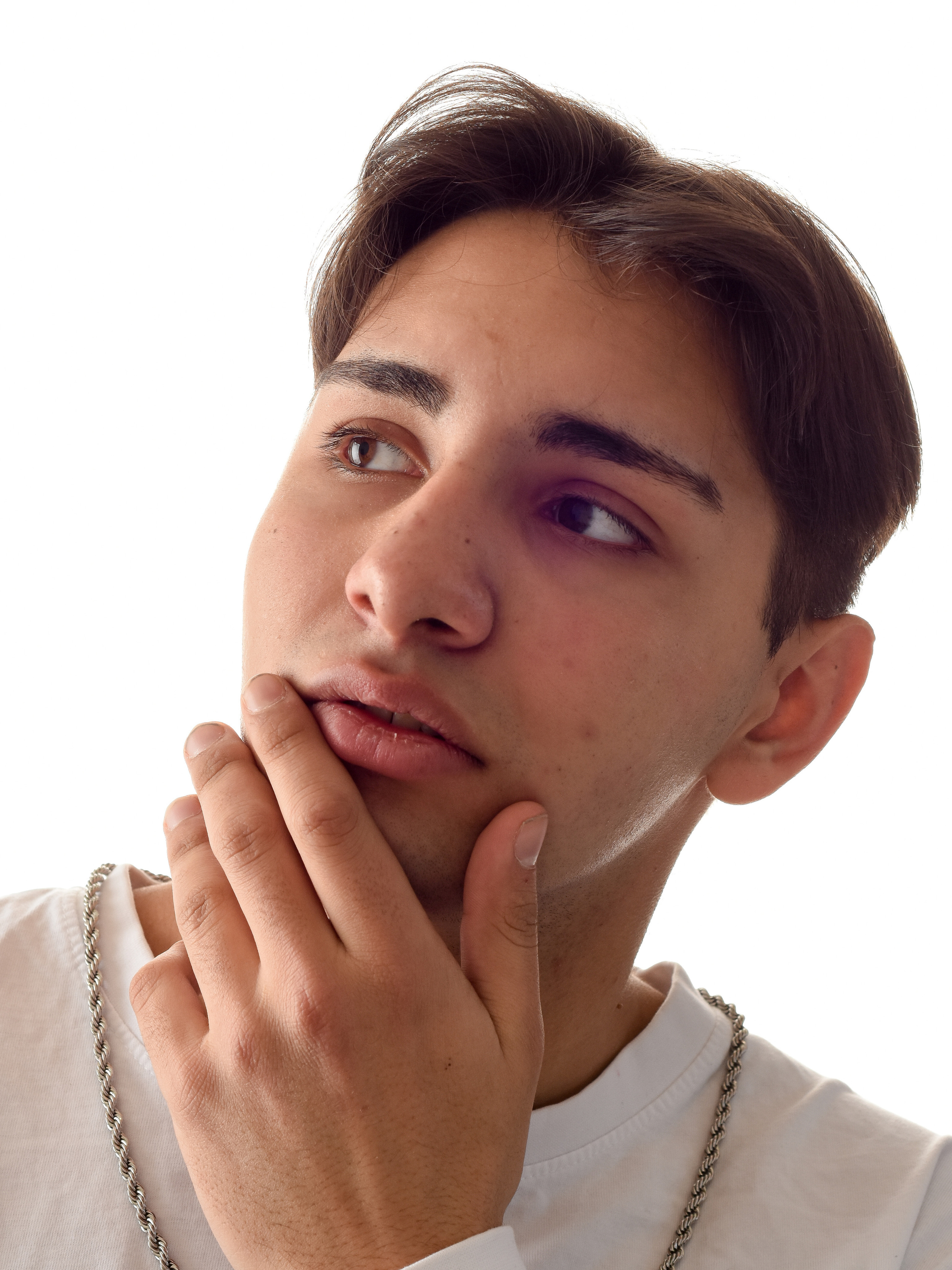 Фотосъёмка на цветных фонах