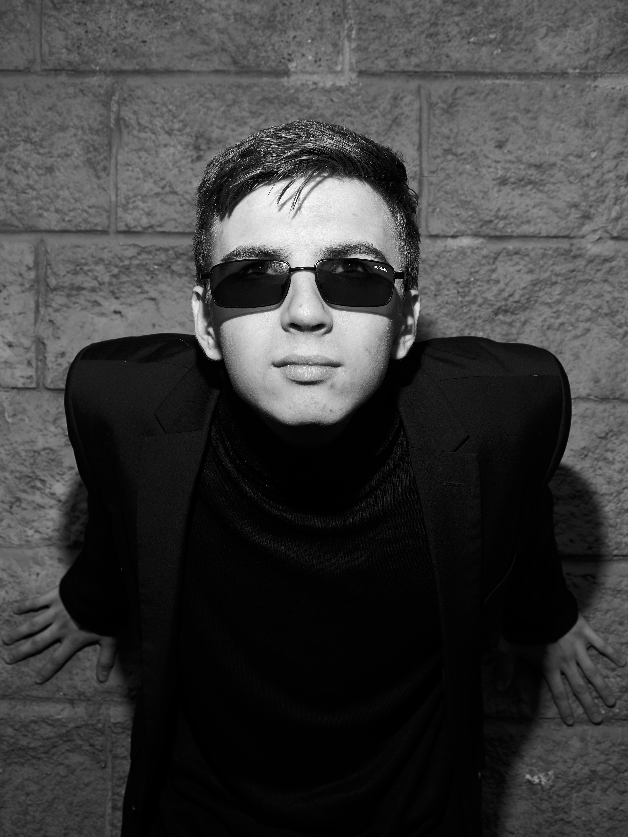 Чёрно белая фотосессия