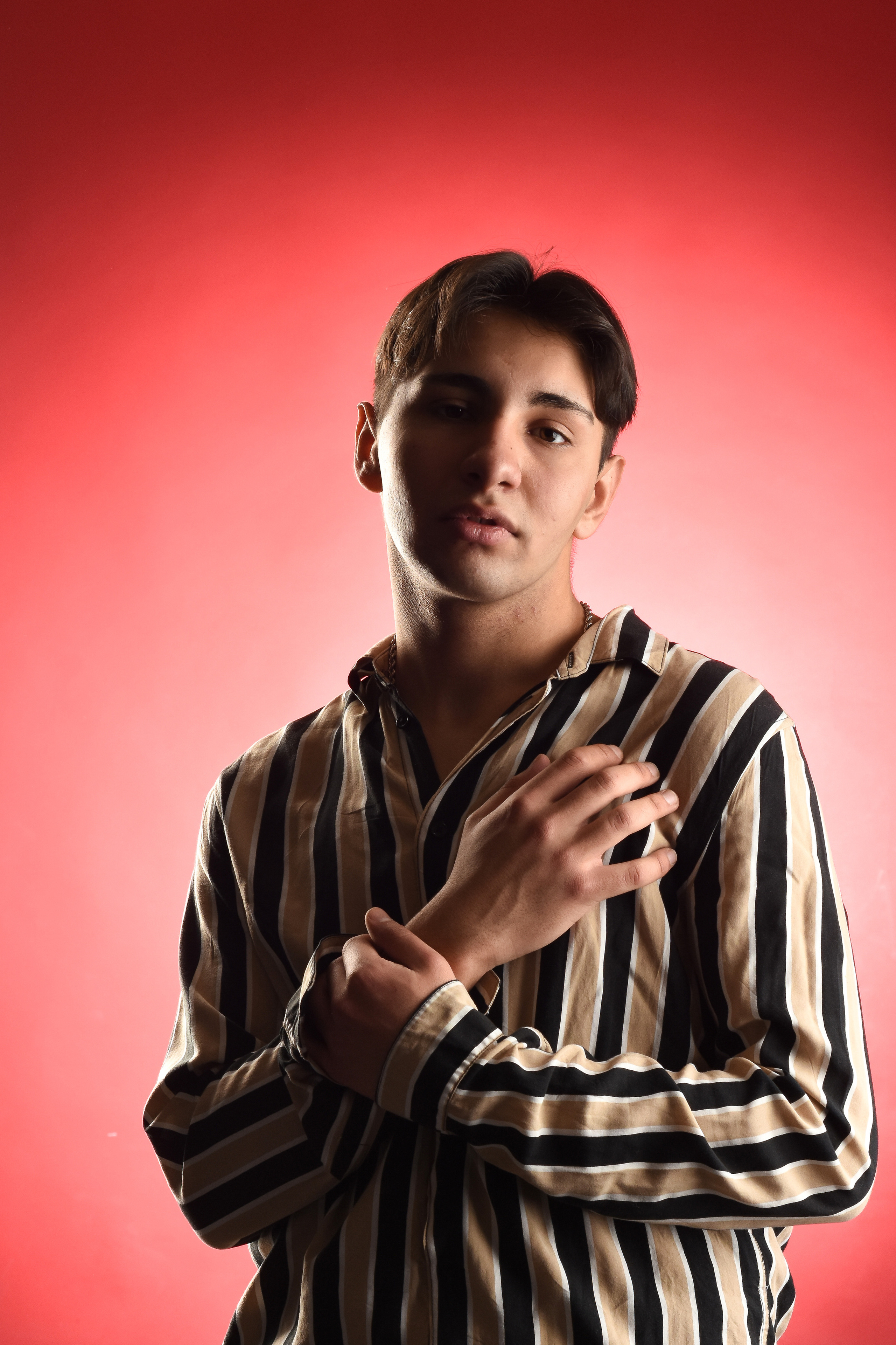 Фотосъёмка на цветных фонах