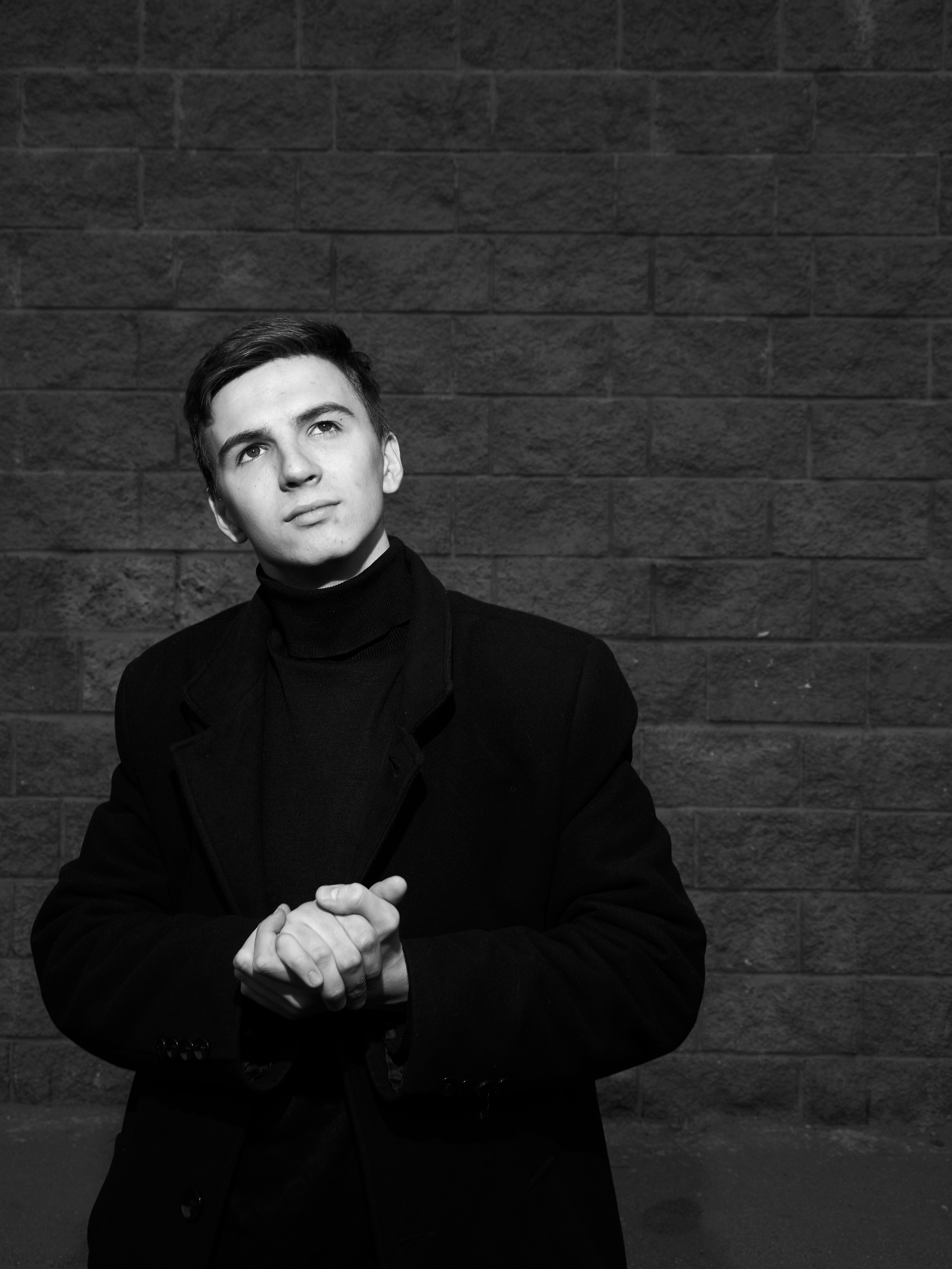 Чёрно белая фотосессия